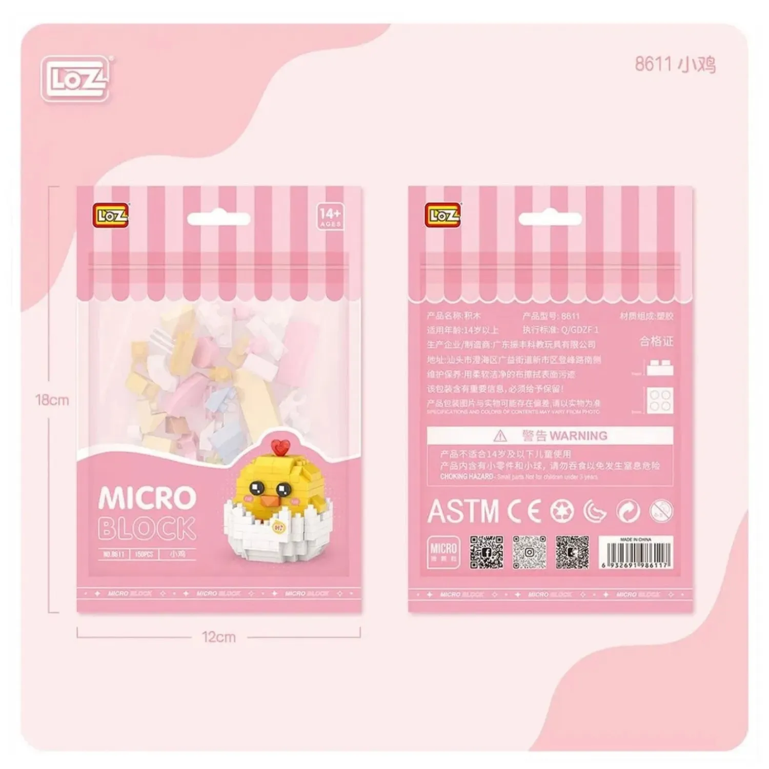 Micro Blok Civciv 150 Parça