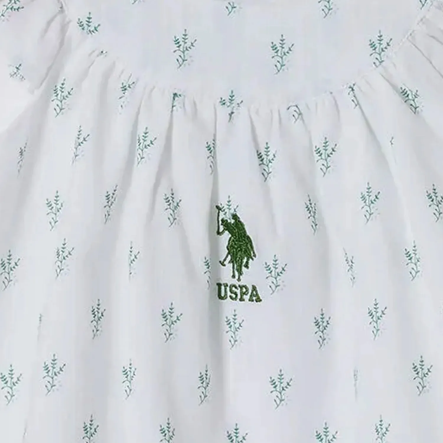 U.S. Polo Elbise Beyaz