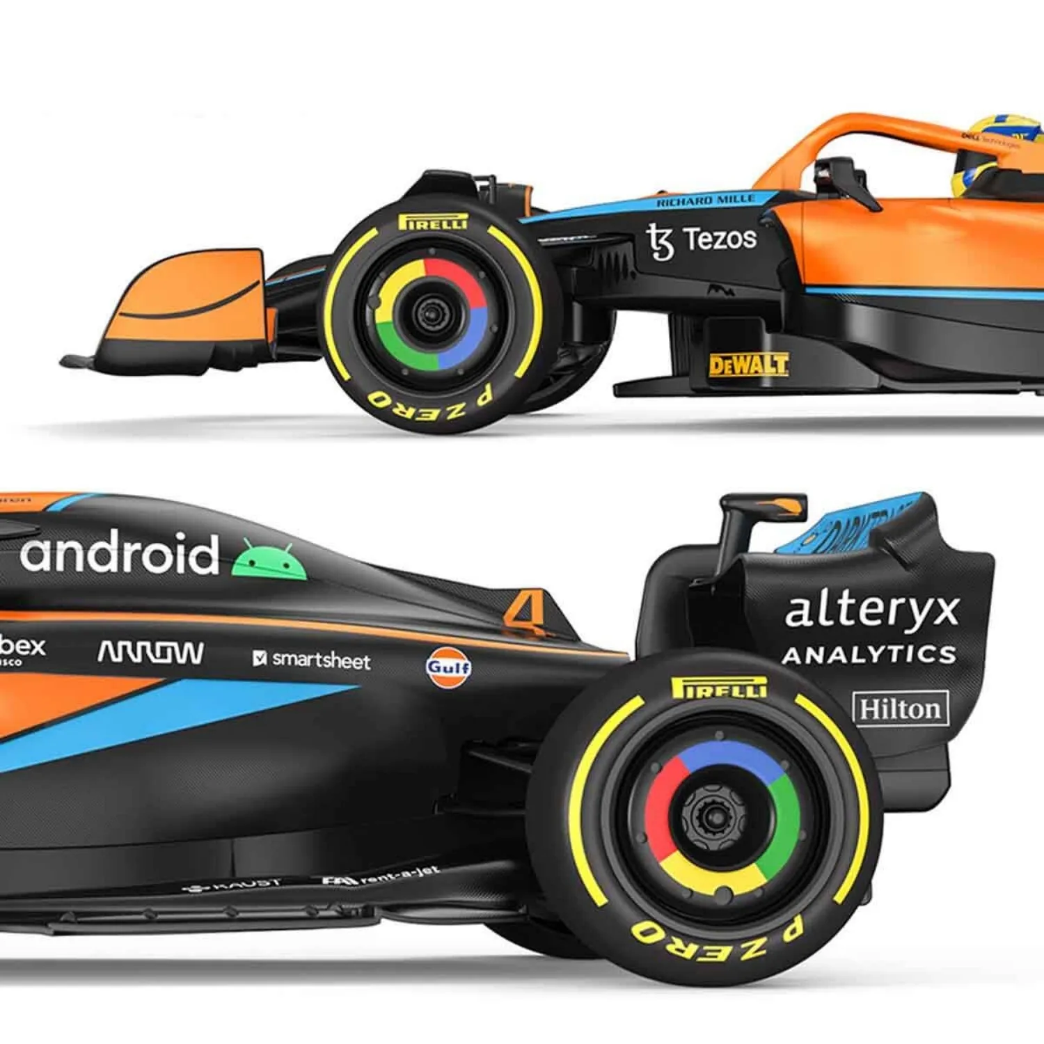 McLaren F1 MCL36 Uzaktan Kumandalı Araba 1:12