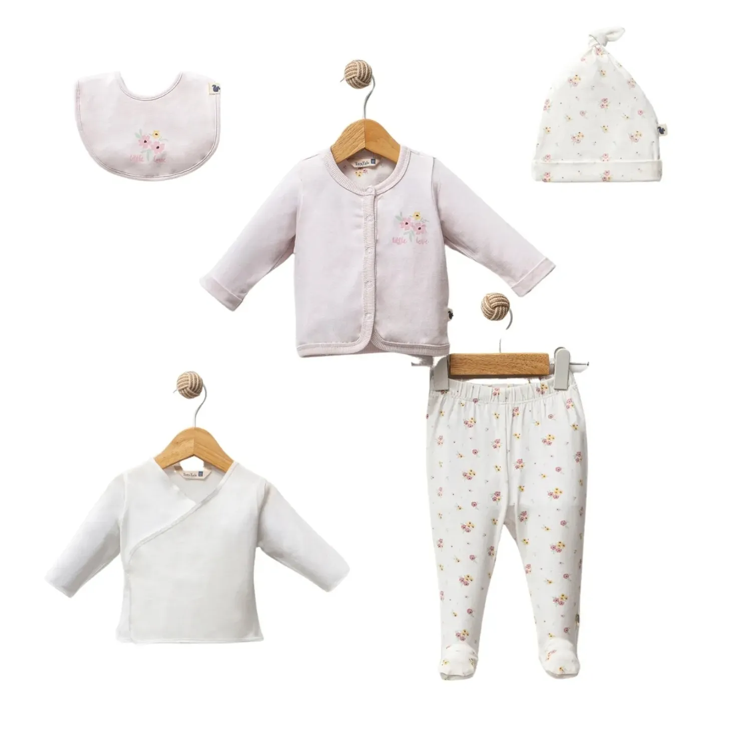 Totstale Hastane Çıkışı 5li Little Love Pembe