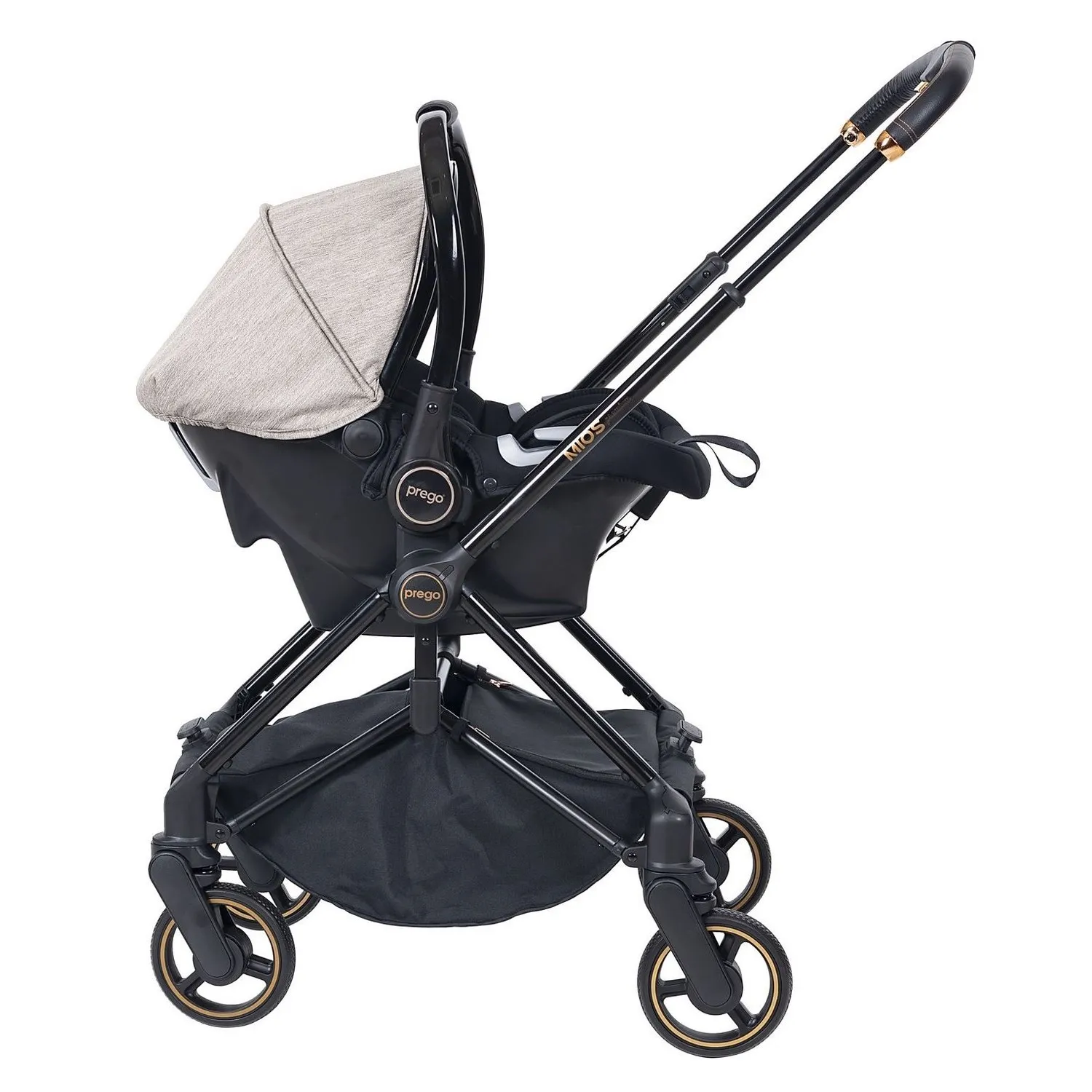 Prego 2099 Mios Premium Travel Sistem Bebek Arabası Bej