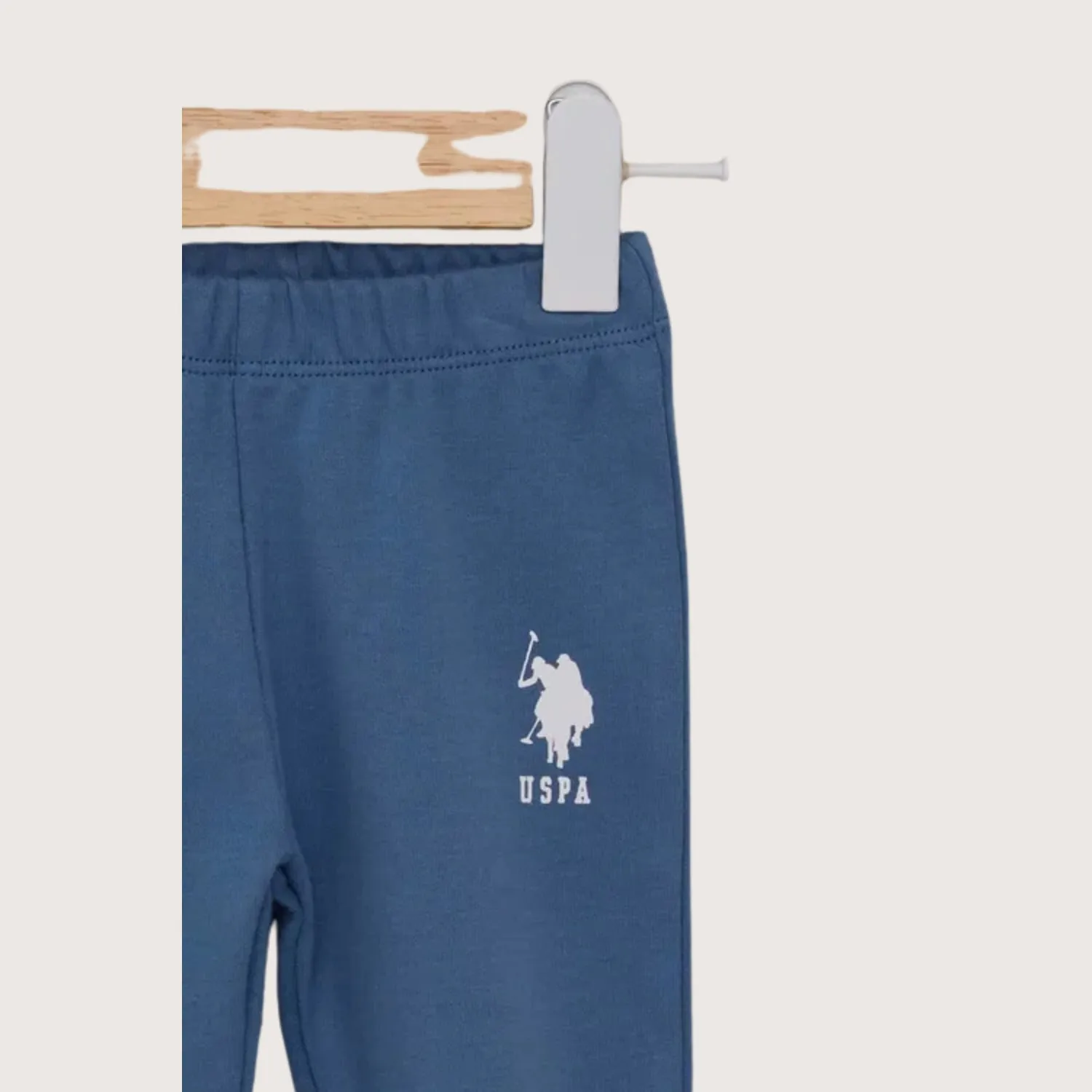U.S. Polo 3lü Takım Patikli Krem