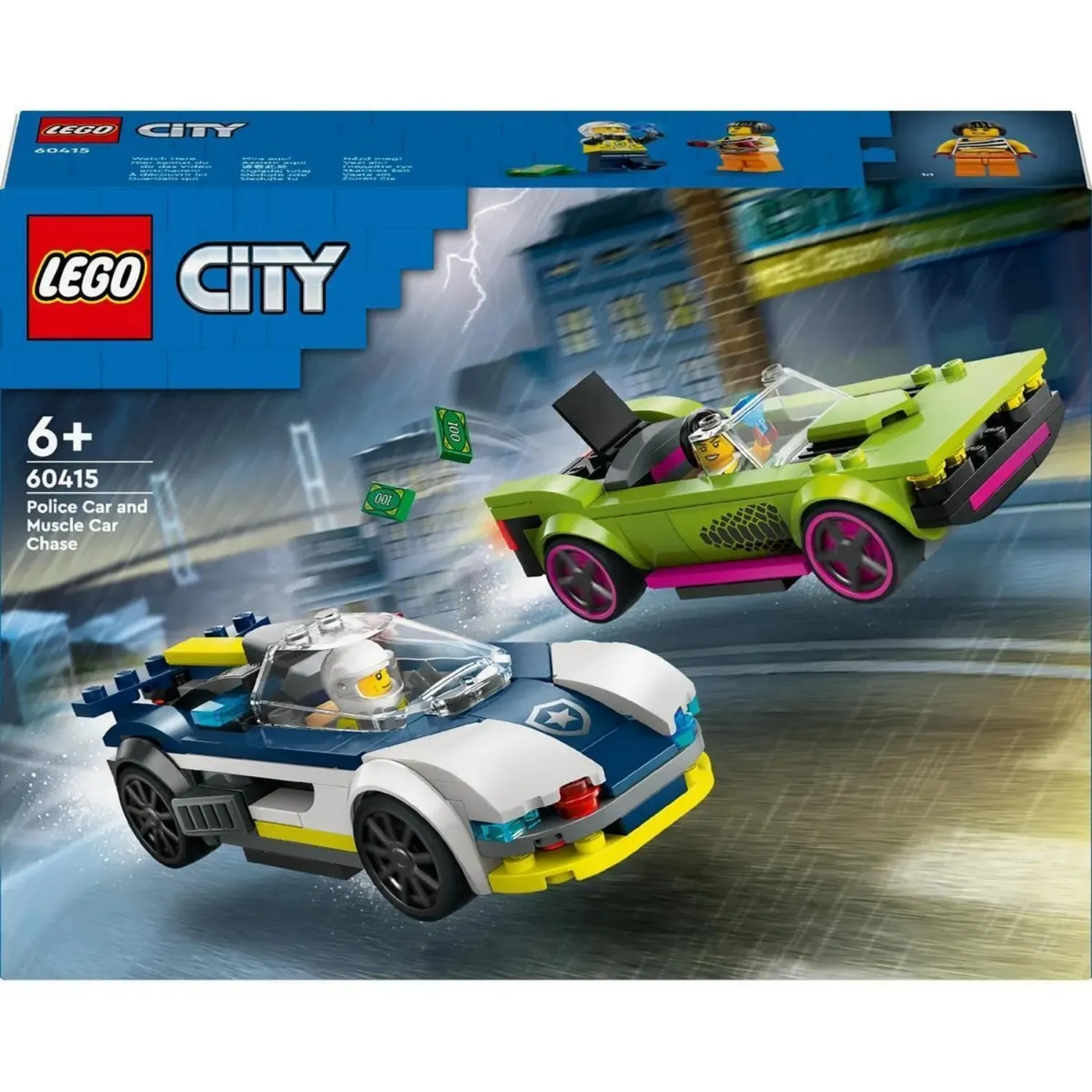 LEGO Police and Muscle Car Chase