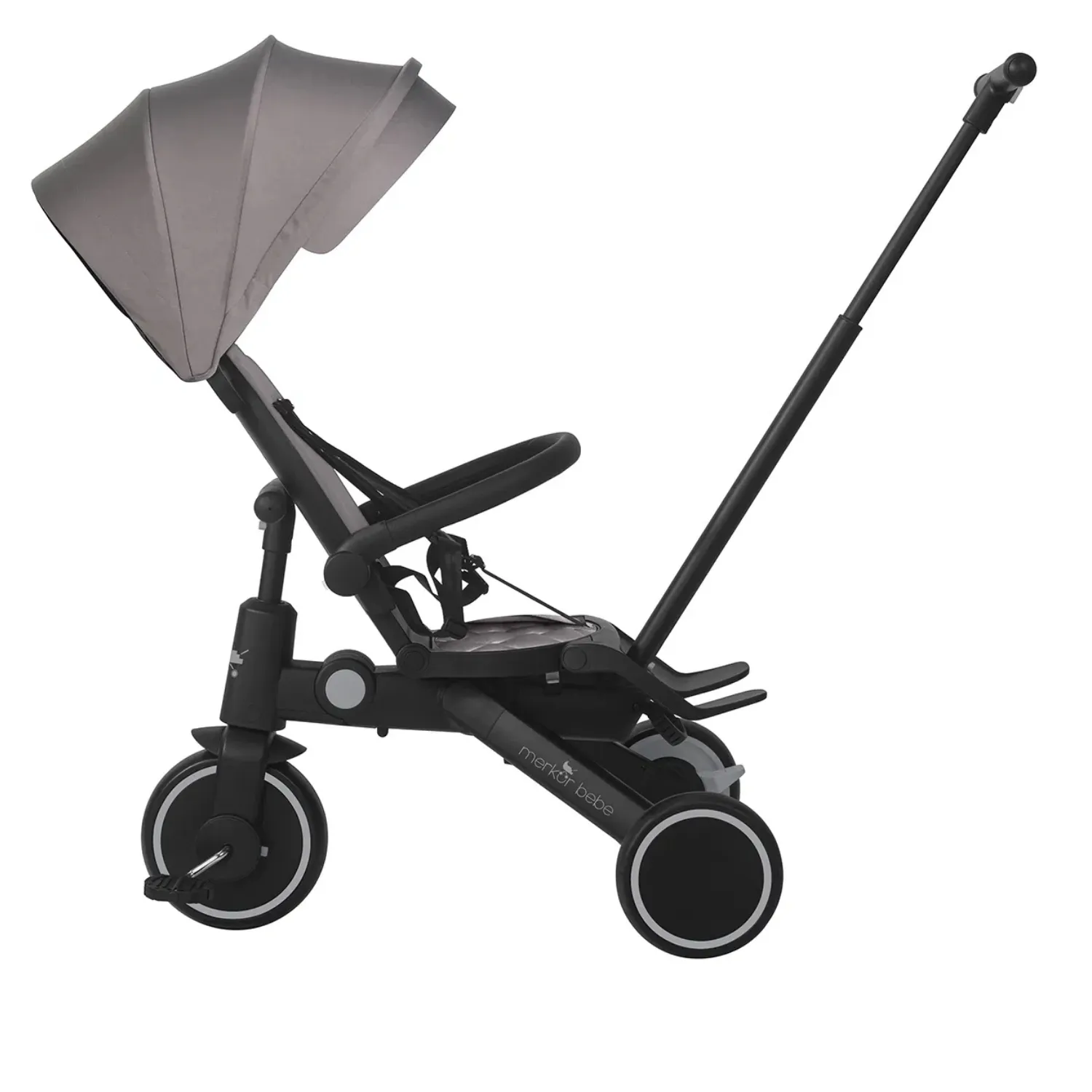 Merkür Bebe 9in1 Hawk Üç Tekerlekli Bebek ve Çocuk Bisikleti Yeşil