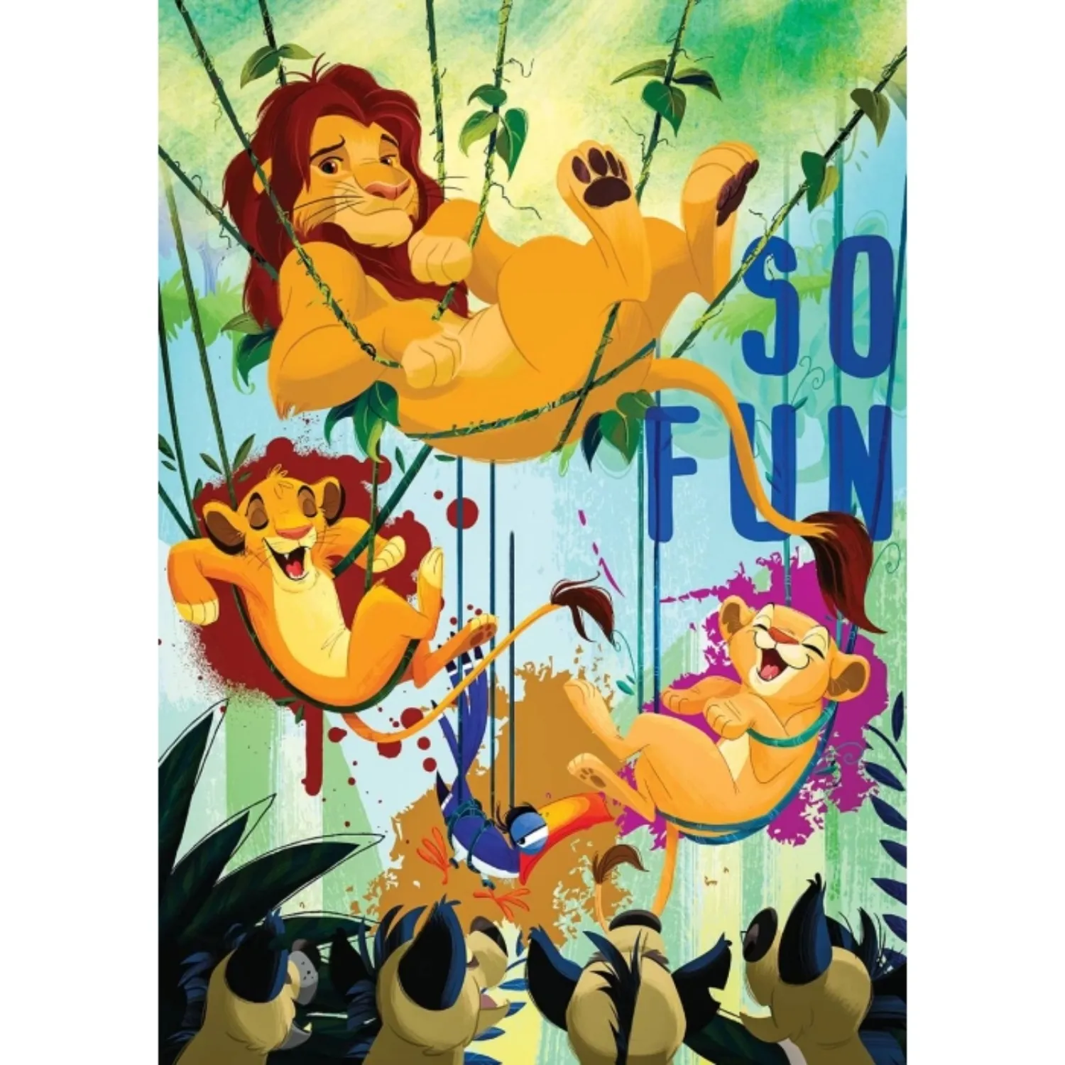 Lion King Puzzle 50 Parça