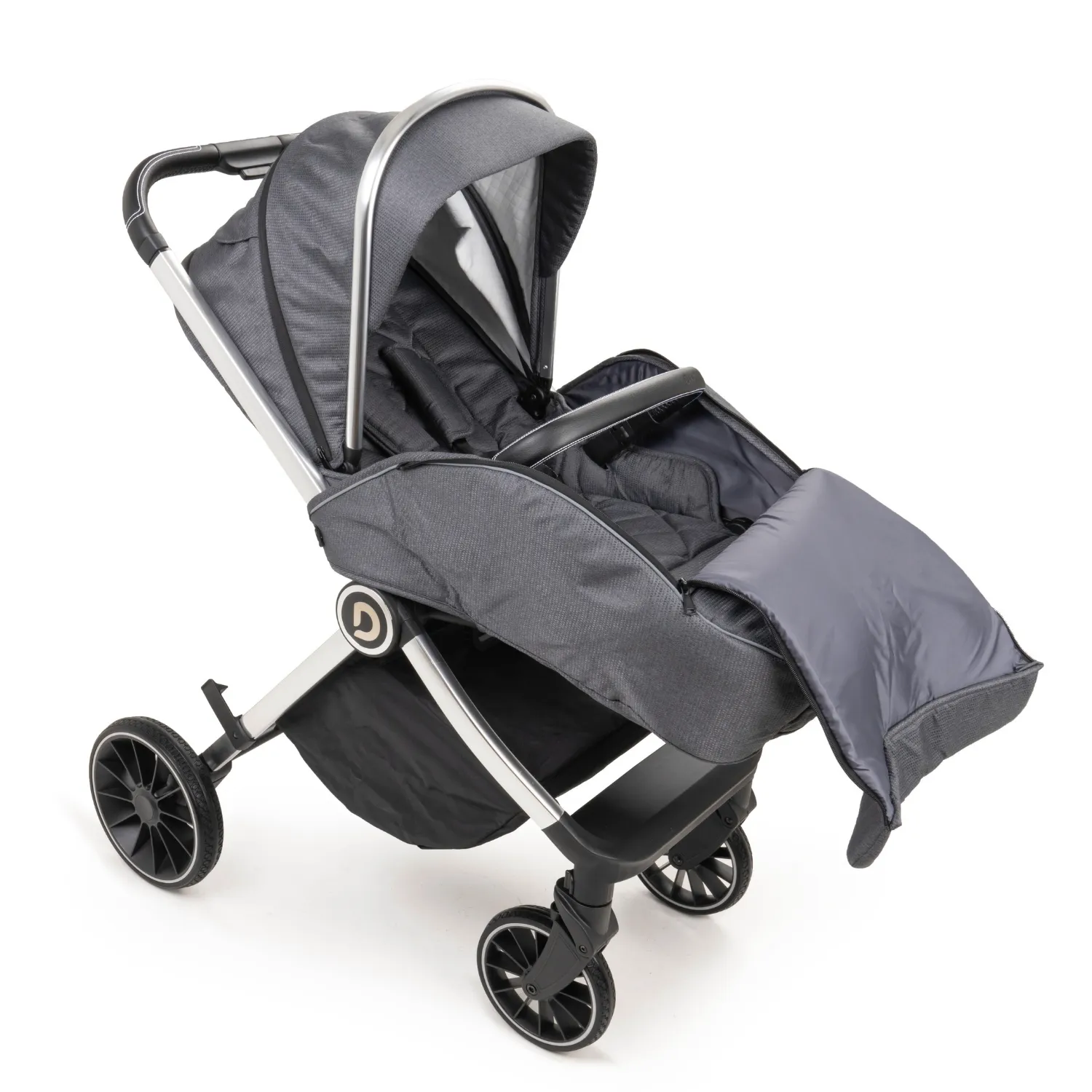Duux Pro Max 2 Travel Sistem Bebek Arabası Dark Grey