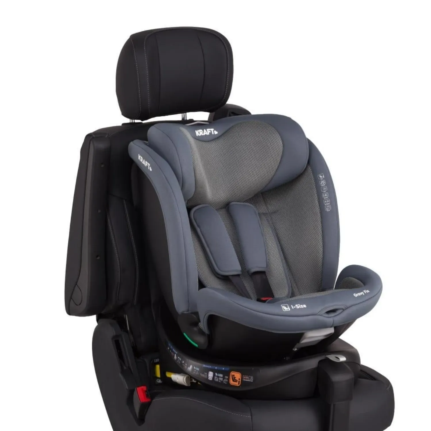 Kraft Grovy I-Size Oto Koltuğu 0-36 Kg Black