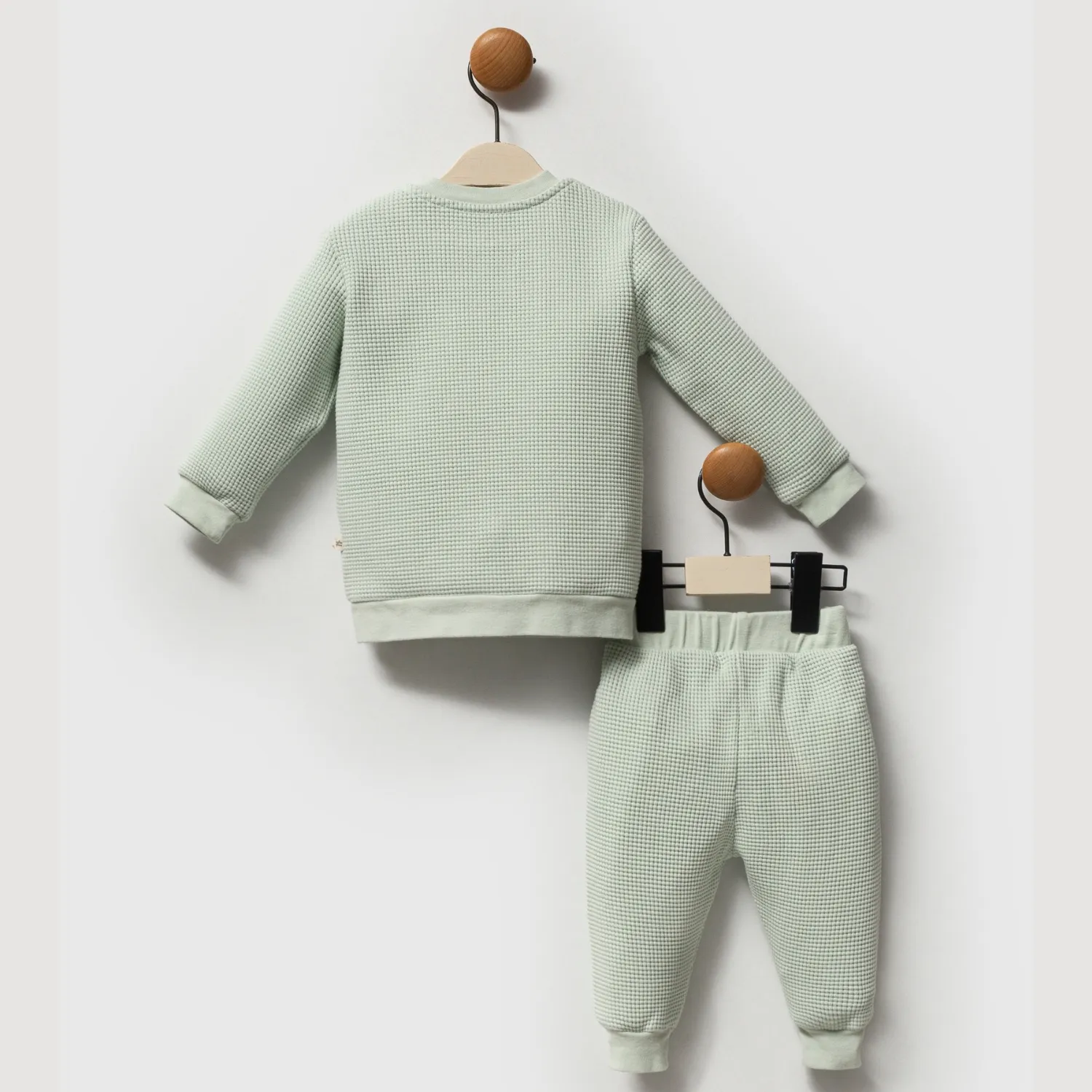 Moi Noi 2li Takım Waffle Mint