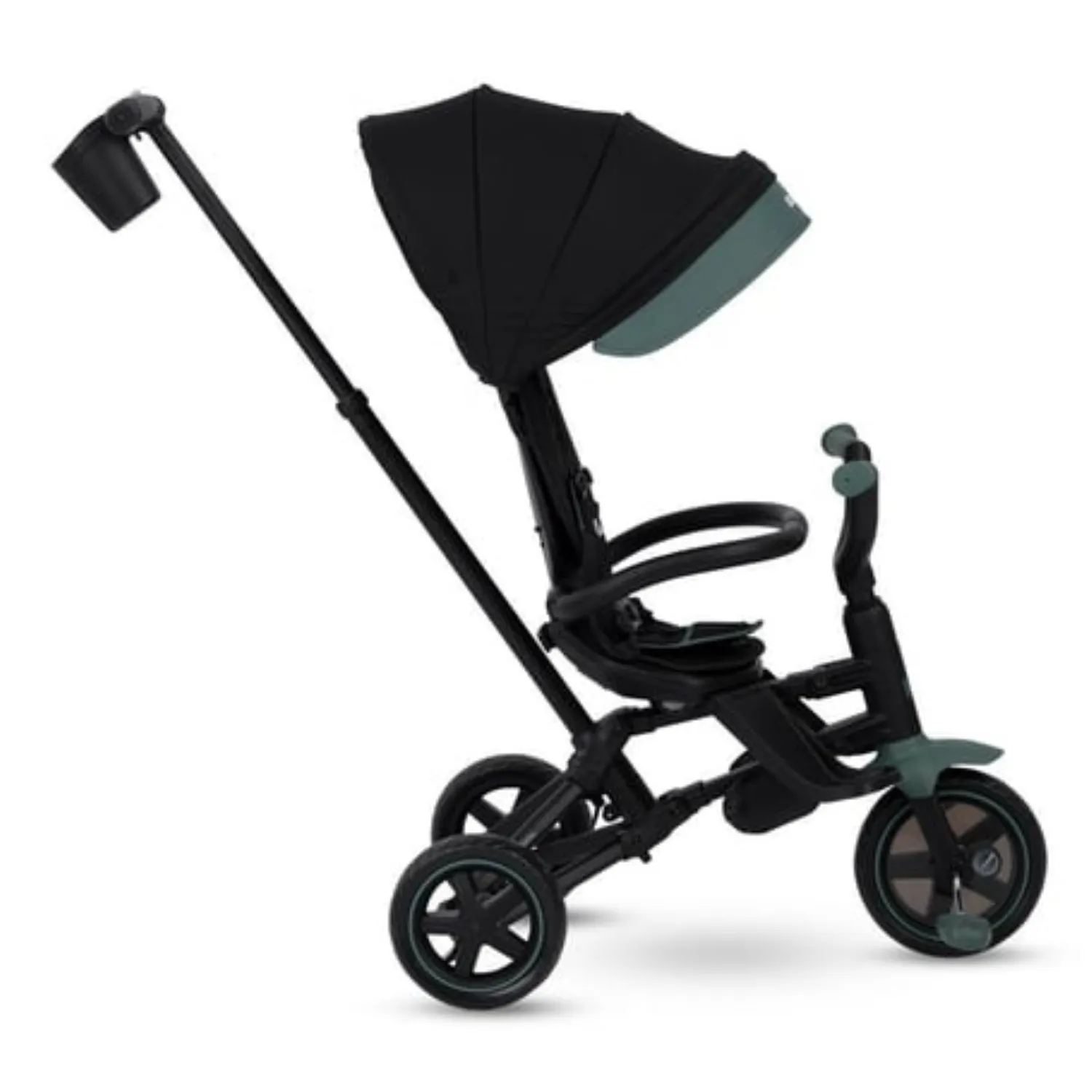 Kraft Nova Niello QPlay 6 in 1 Katlanır Bisiklet Yeşil