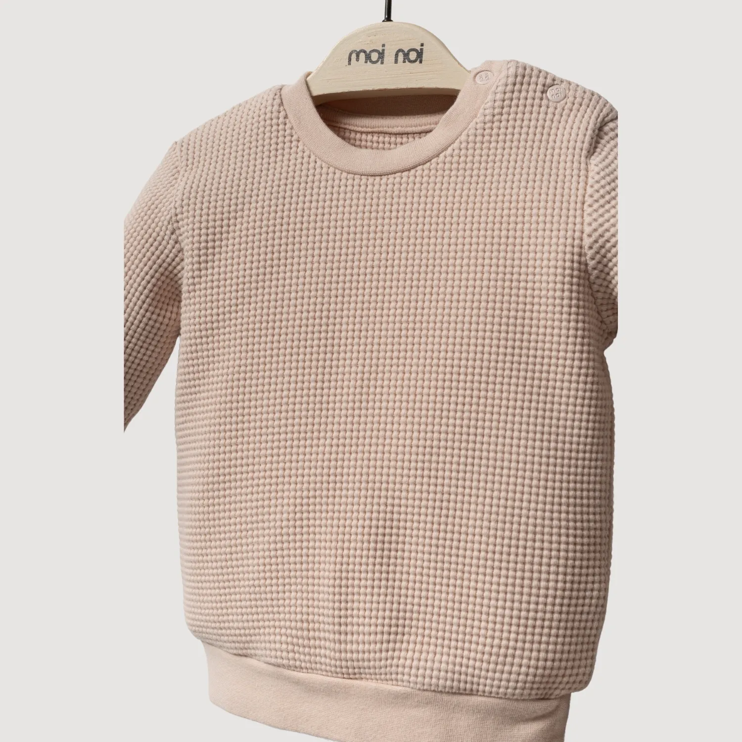 Moi Noi 2li Takım Waffle Bej