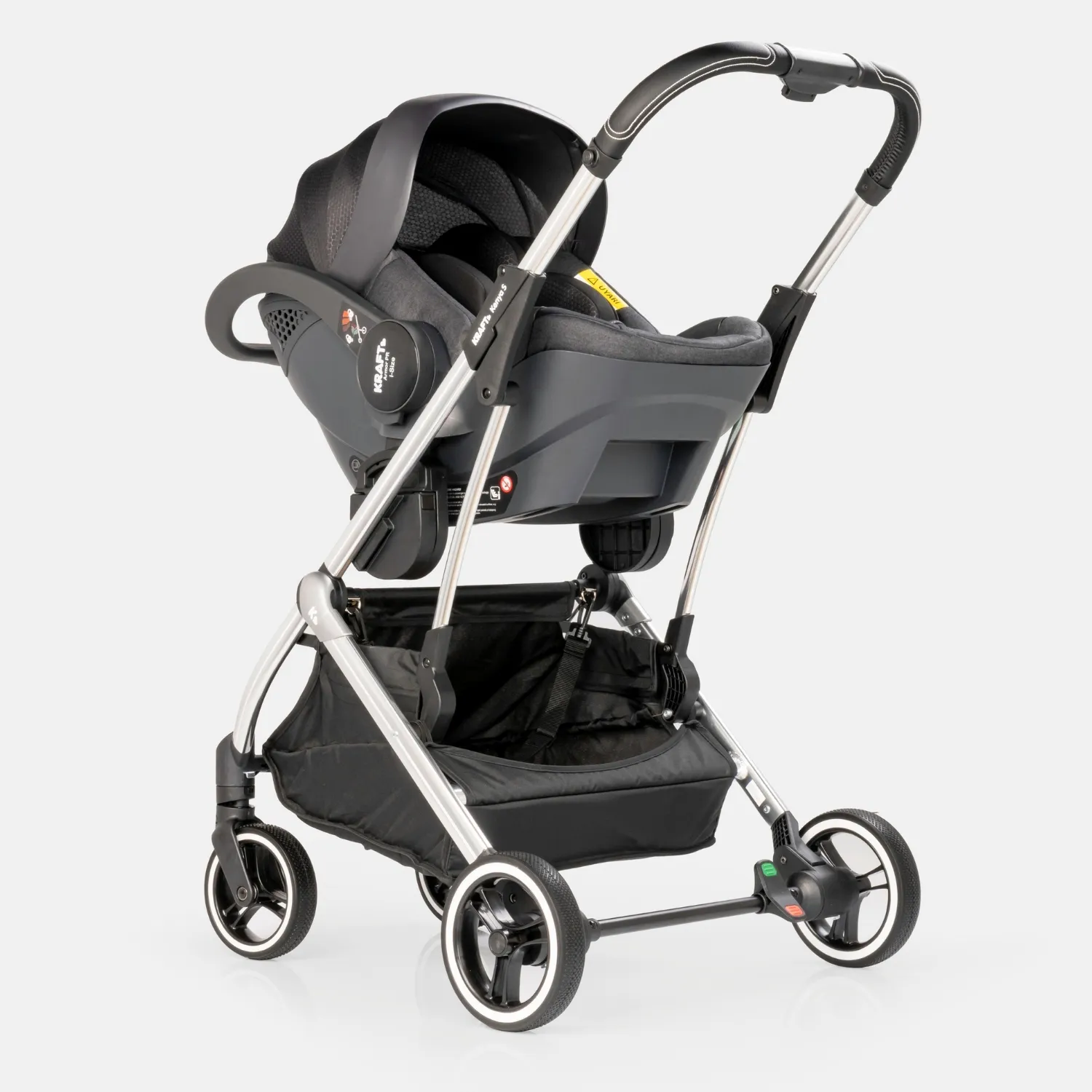 Kraft Kenya S Travel Sistem Bebek Arabası Black