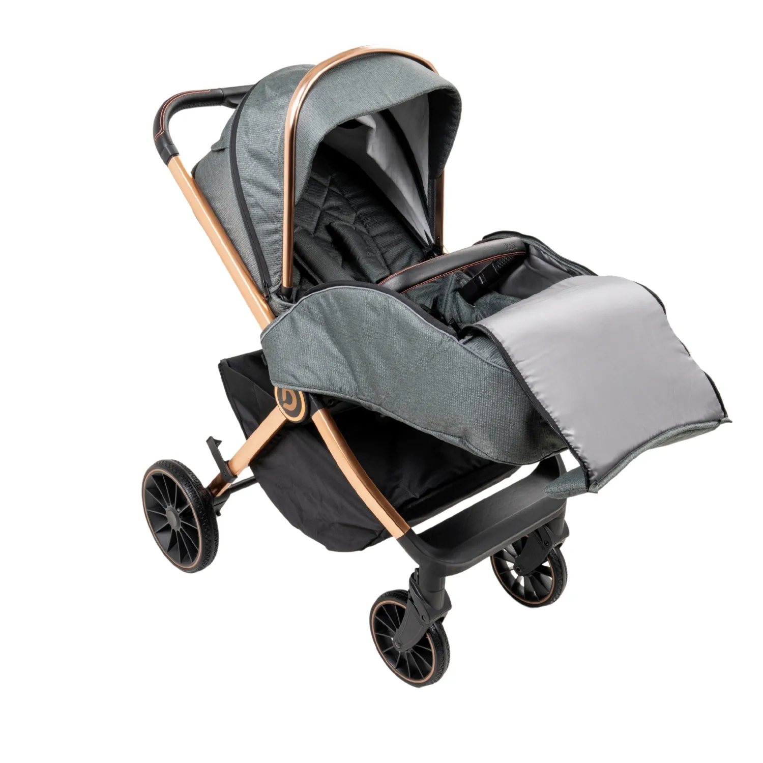 Duux Pro Max 2 Travel Sistem Bebek Arabası Green