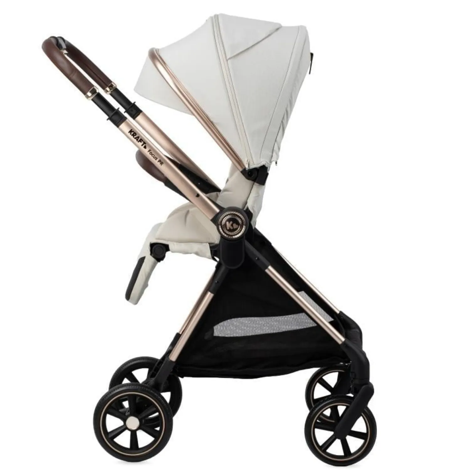 Kraft Focus Pr Travel Sistem Bebek Arabası Khaki