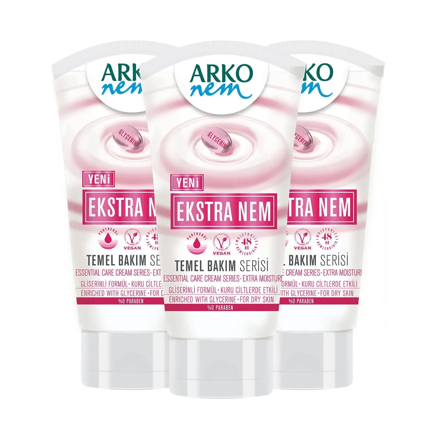 Arko Nem Ekstra Nemlendirici 60 ml*3