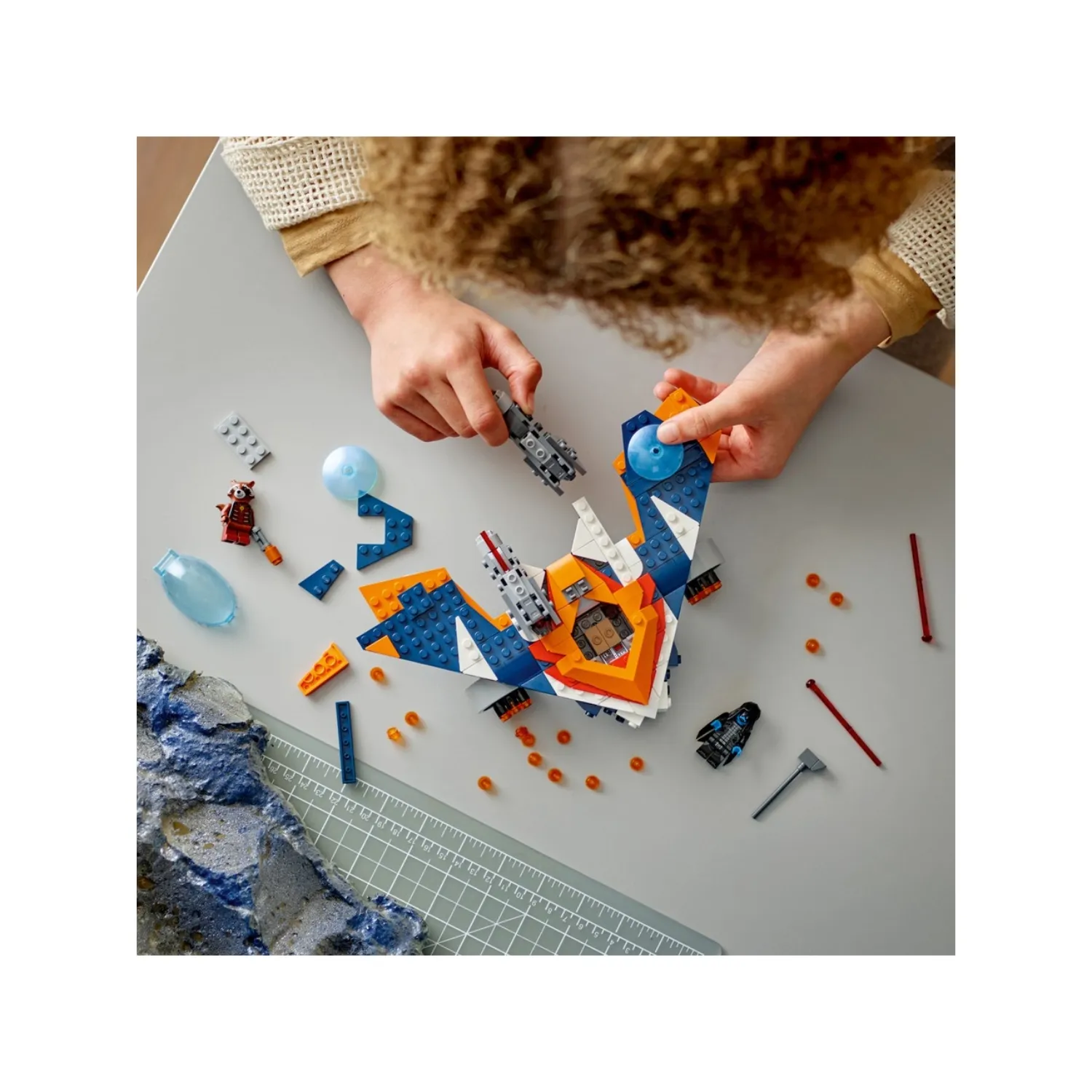 LEGO® Marvel Rocket'in Warbird Aracı Ronan'a Karşı 76278