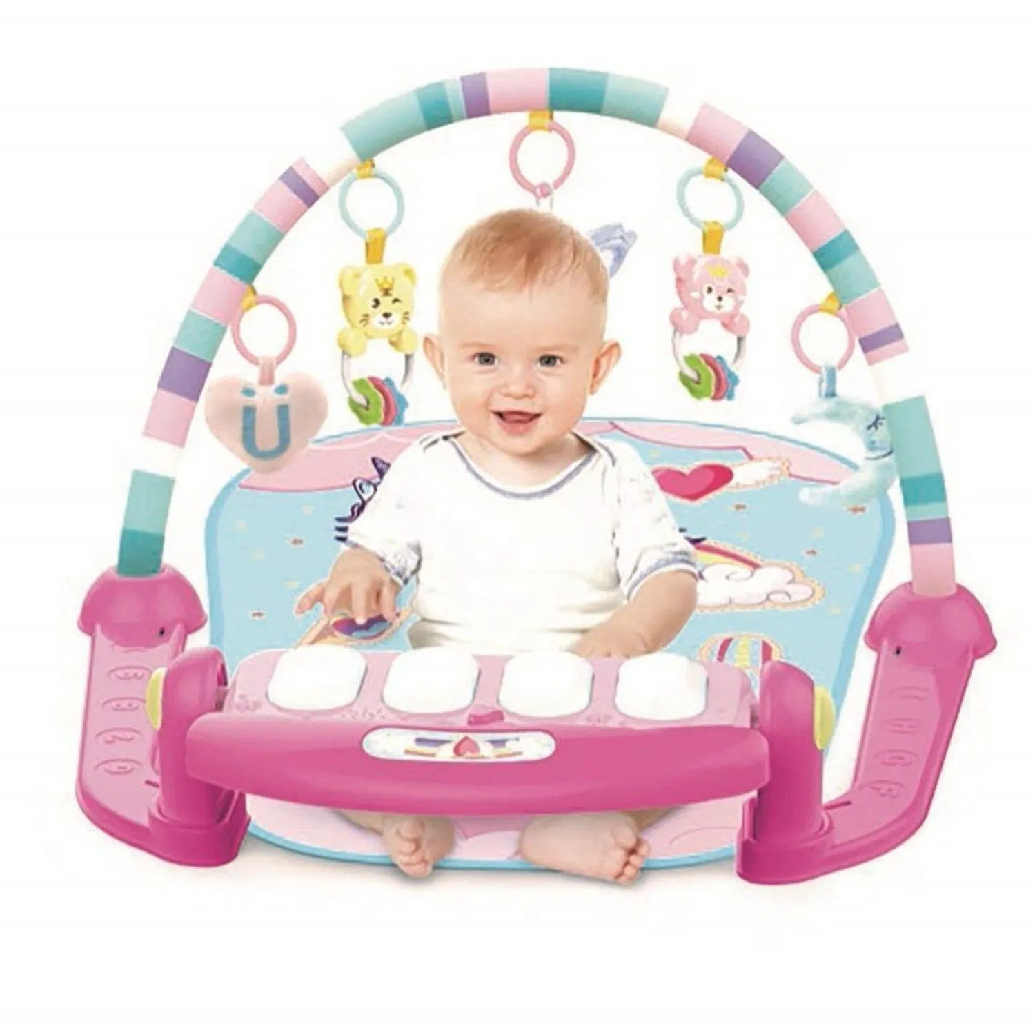 Babycim Unicorn Piyanolu Oyun Halısı