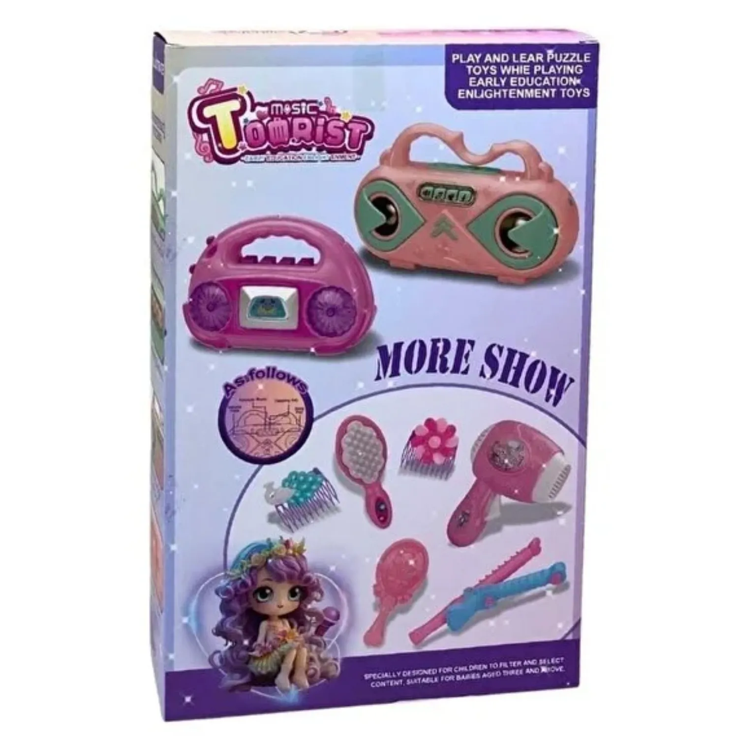 Kut.Pilli Radyolu Güzellik Seti