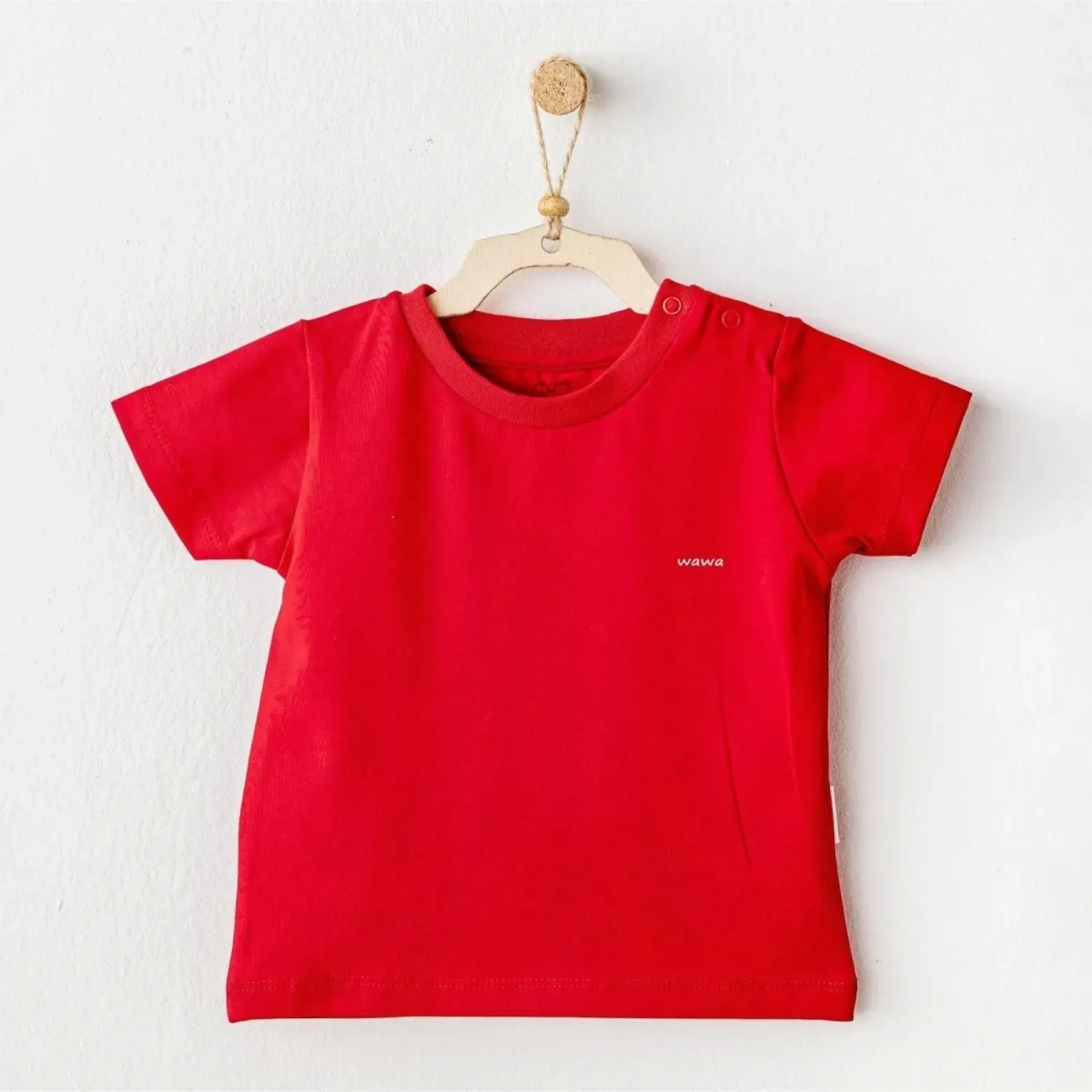 Andy Wawa T-Shirt Casual Kırmızı