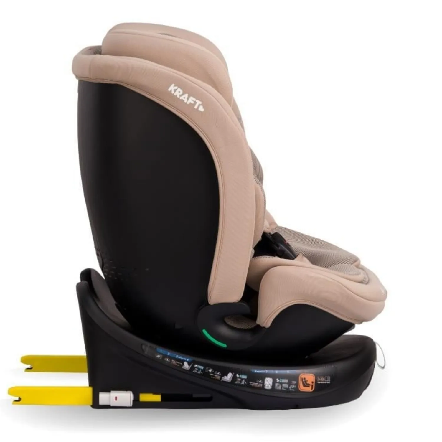 Kraft Grovy I-Size Oto Koltuğu 0-36 Kg Beige