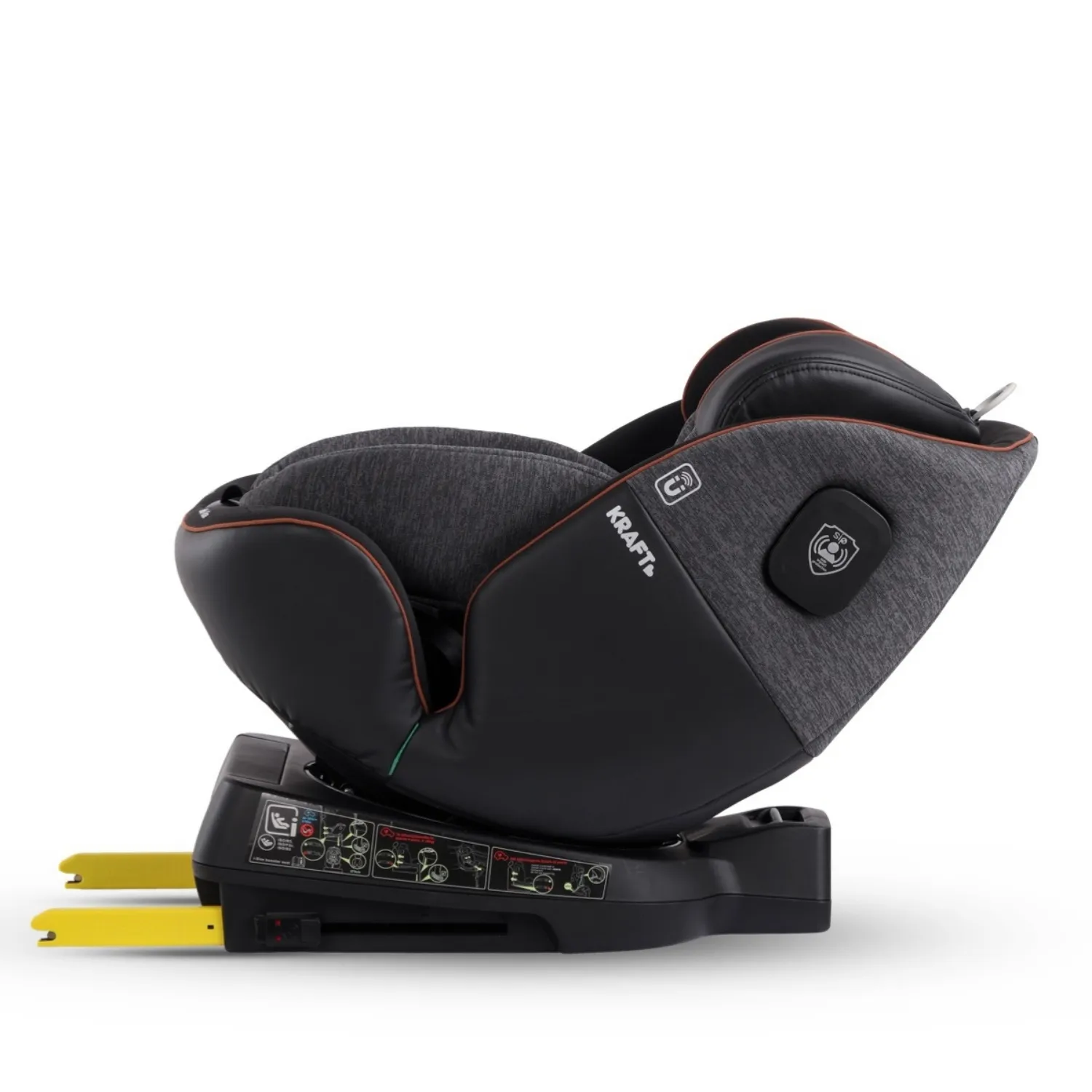 Kraft Galler I-Size Oto Koltuğu 0-36 Kg Koyu Gri