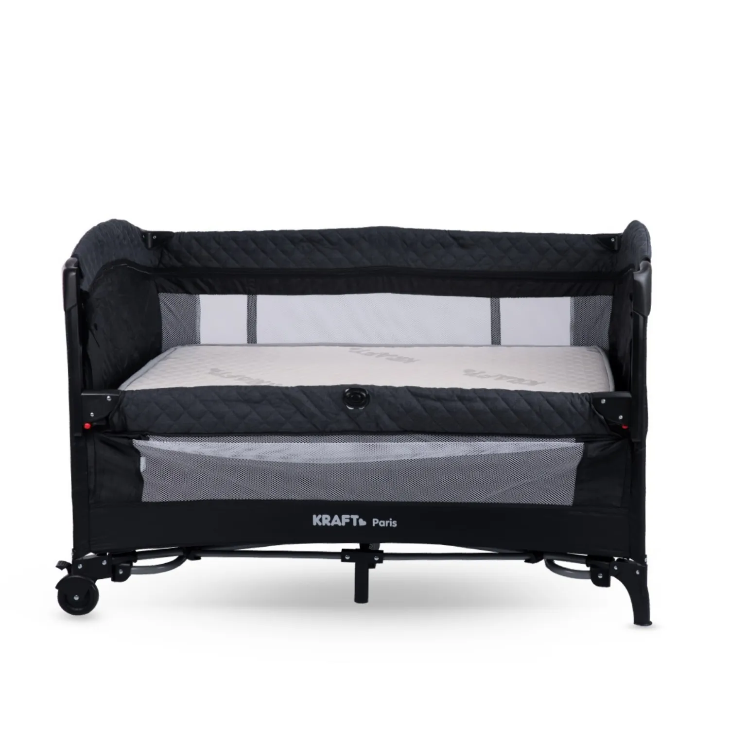 Kraft Paris Anne Yanı Oyun Parkı 70x120 cm Black