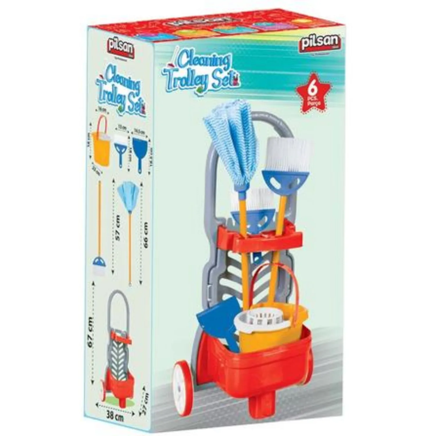 Pilsan Arabalı Temizlik Seti