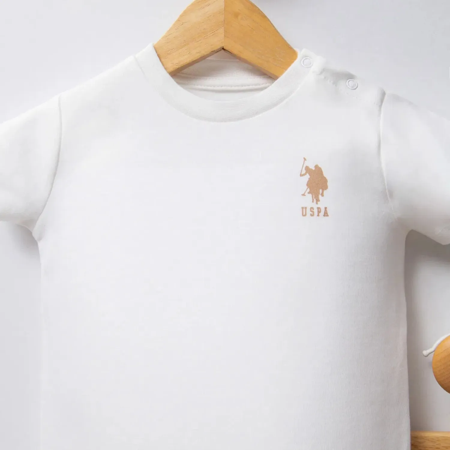 U.S. Polo 3lü Takım Beyaz
