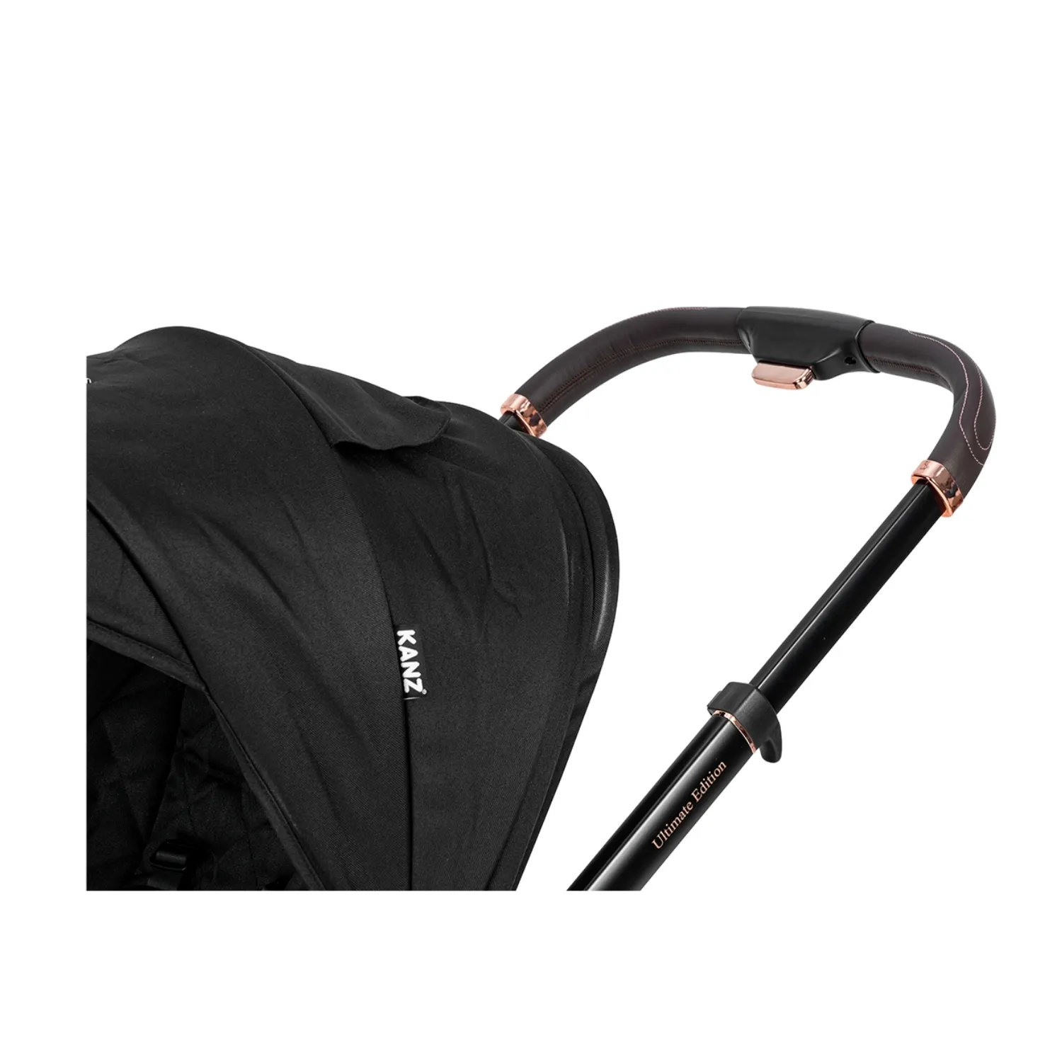 Kanz X-Go Ultimate Travel Sistem Bebek Arabası Rose Gold Siyah
