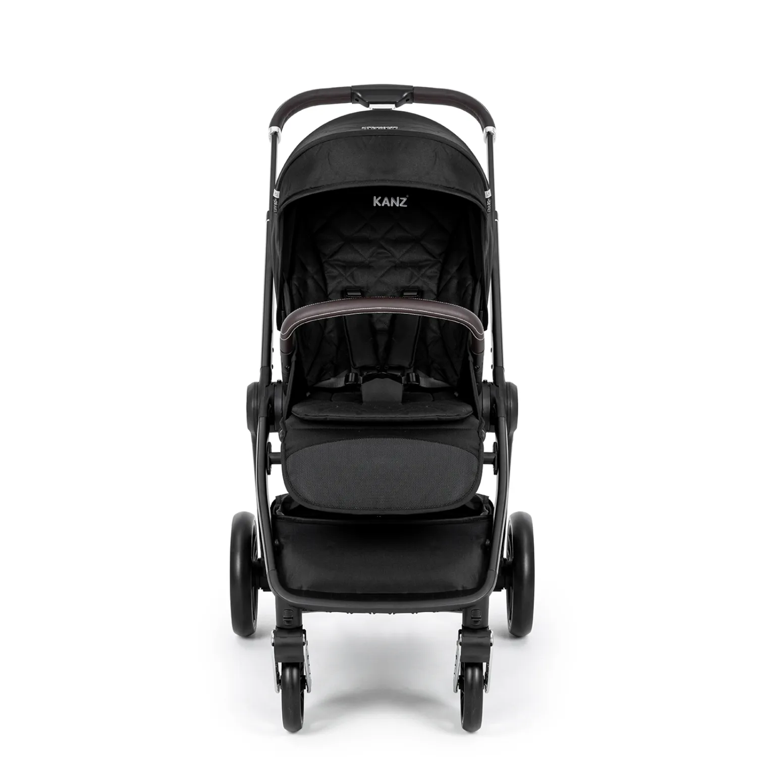 Kanz X-Go Ultimate Travel Sistem Bebek Arabası Silver Siyah