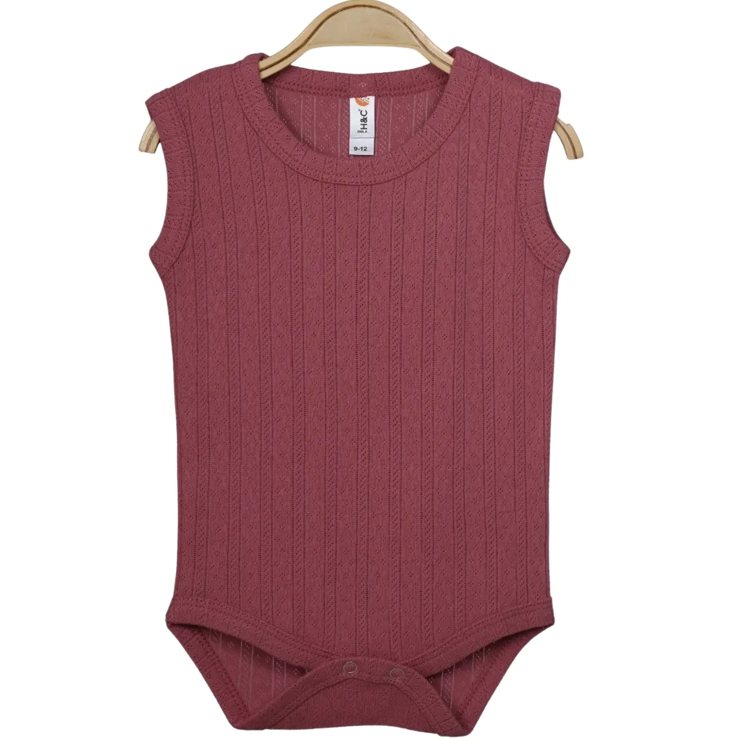 Hvc Bebek Atlet Body Jakarlı Pamuklu Çizgili Çıtçıtlı Zıbın Fuşya 5'li Set Kız Bebek