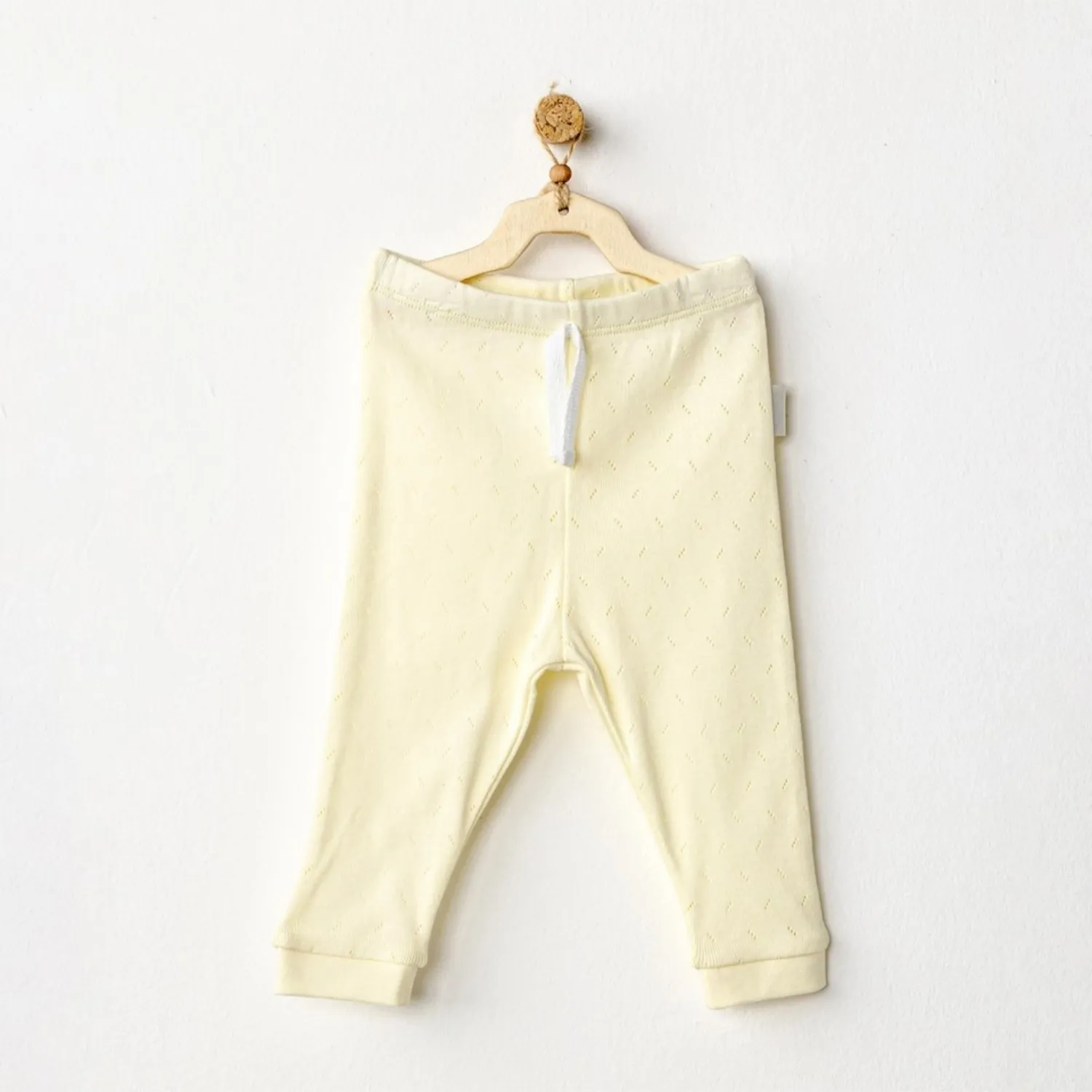 Andy Wawa Pantolon Jacquard Basic Sarı