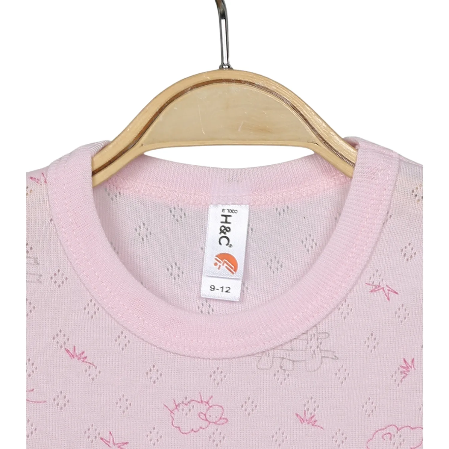Hvc Atlet Body Jakarlı Kuzu Pembe