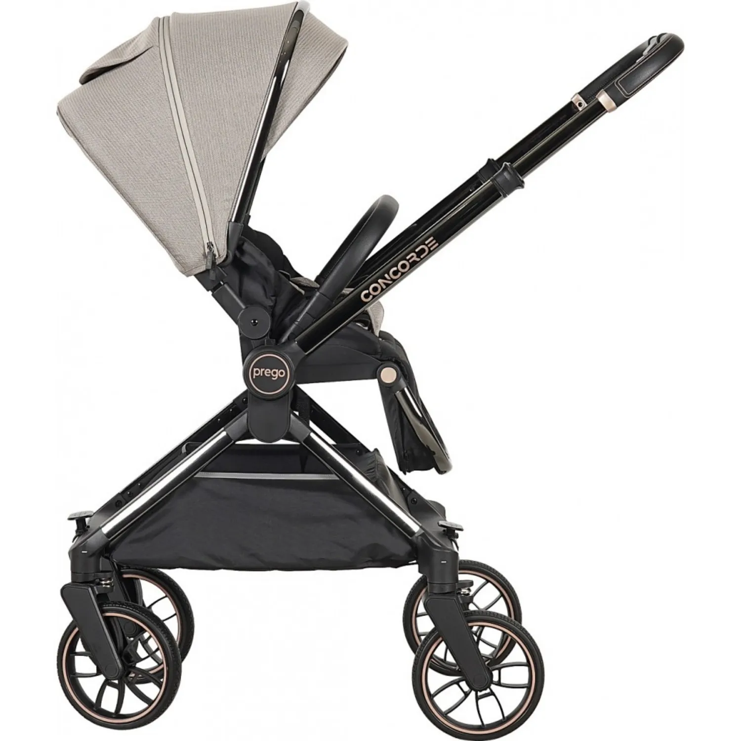 Prego 2067 Concorde Travel Sistem Bebek Arabası Bej
