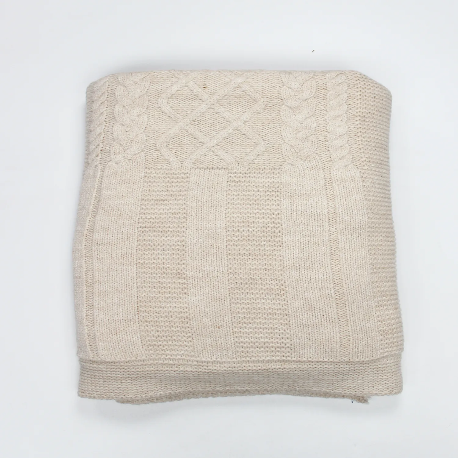 Bistyle Battaniye Welsoft Triko Winter Time 80x95cm Bej