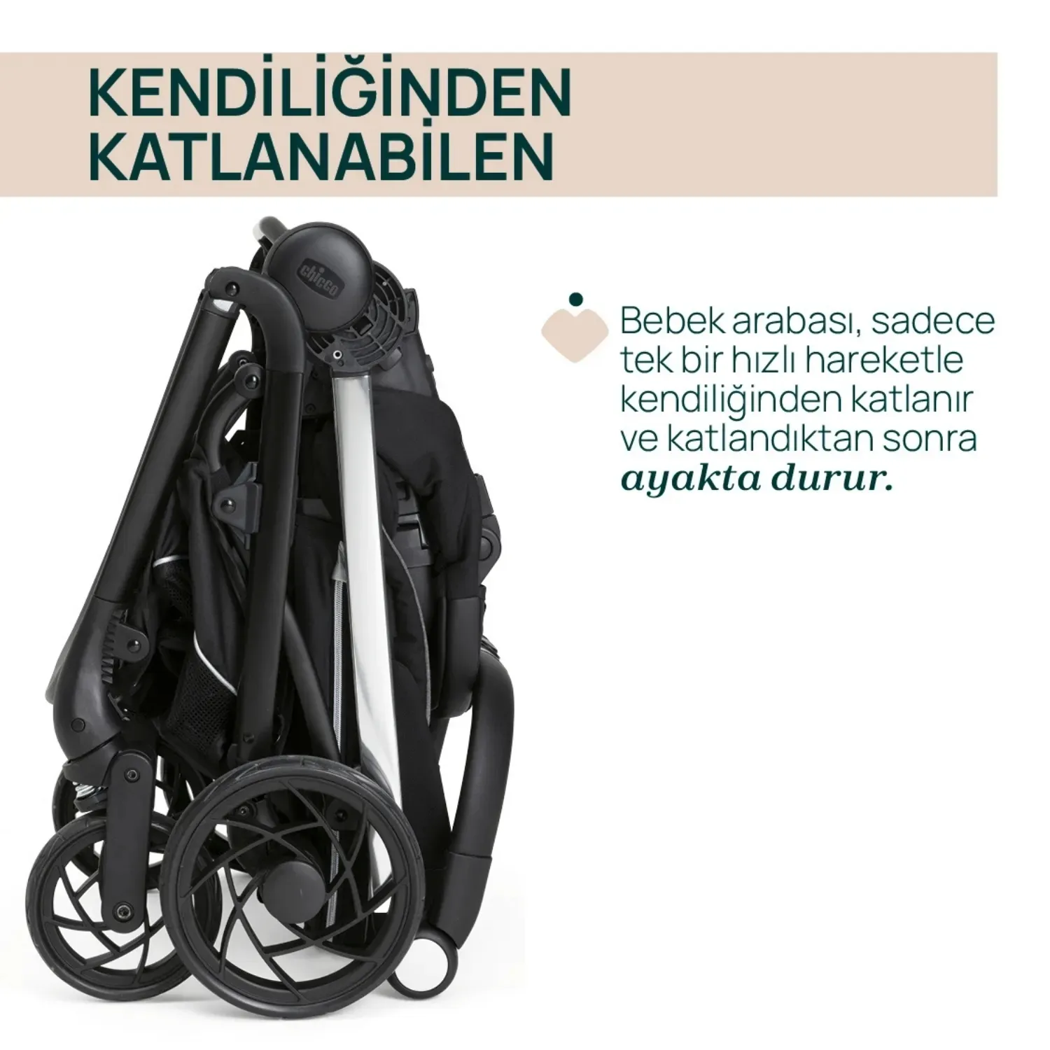 Chicco One4Ever Lounge Travel Sistem Bebek Arabası Black Beauty