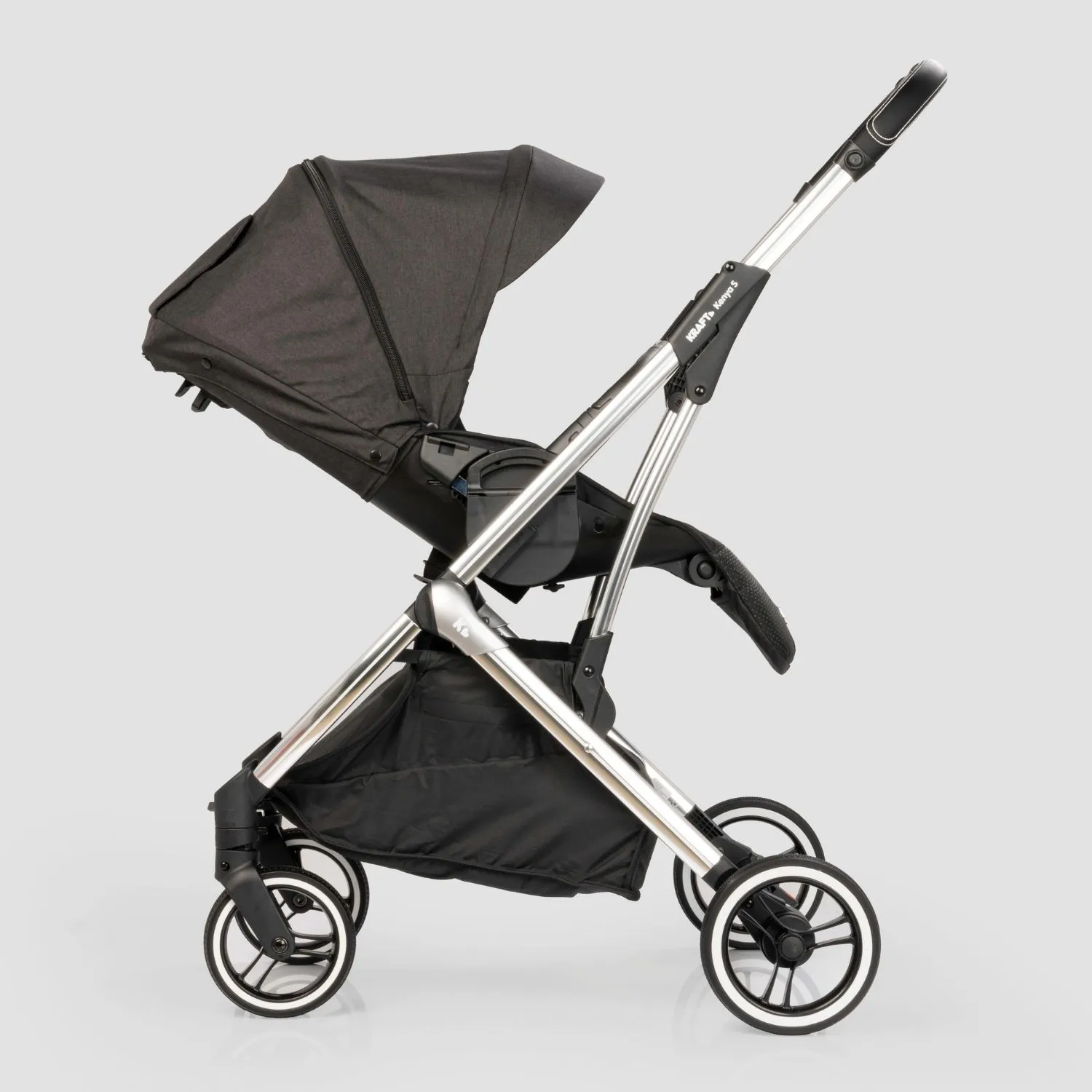 Kraft Kenya S Armor Plus Travel Sistem Bebek Arabası Black