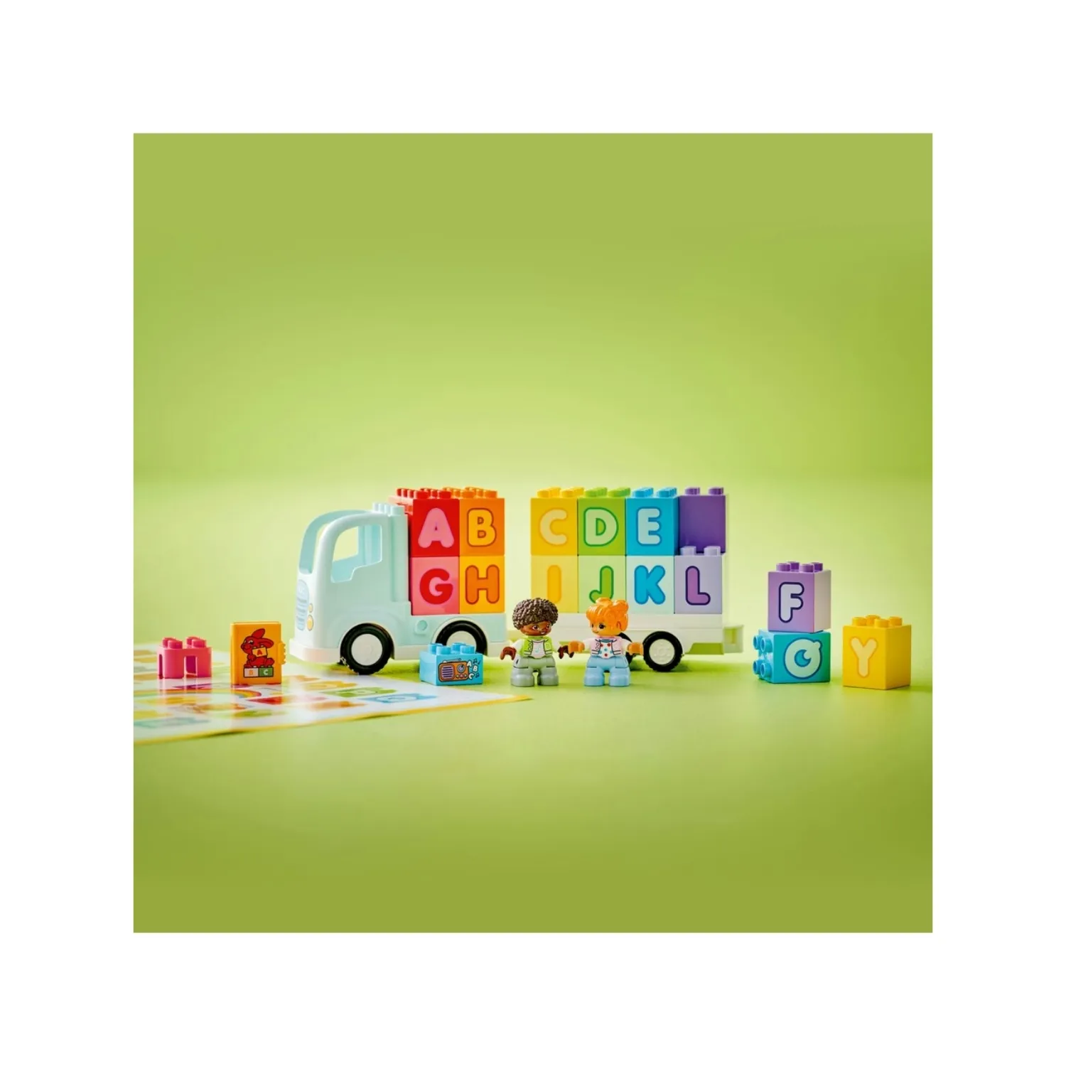 LEGO® DUPLO® Kasabası Alfabe Kamyonu Oyuncağı 10421