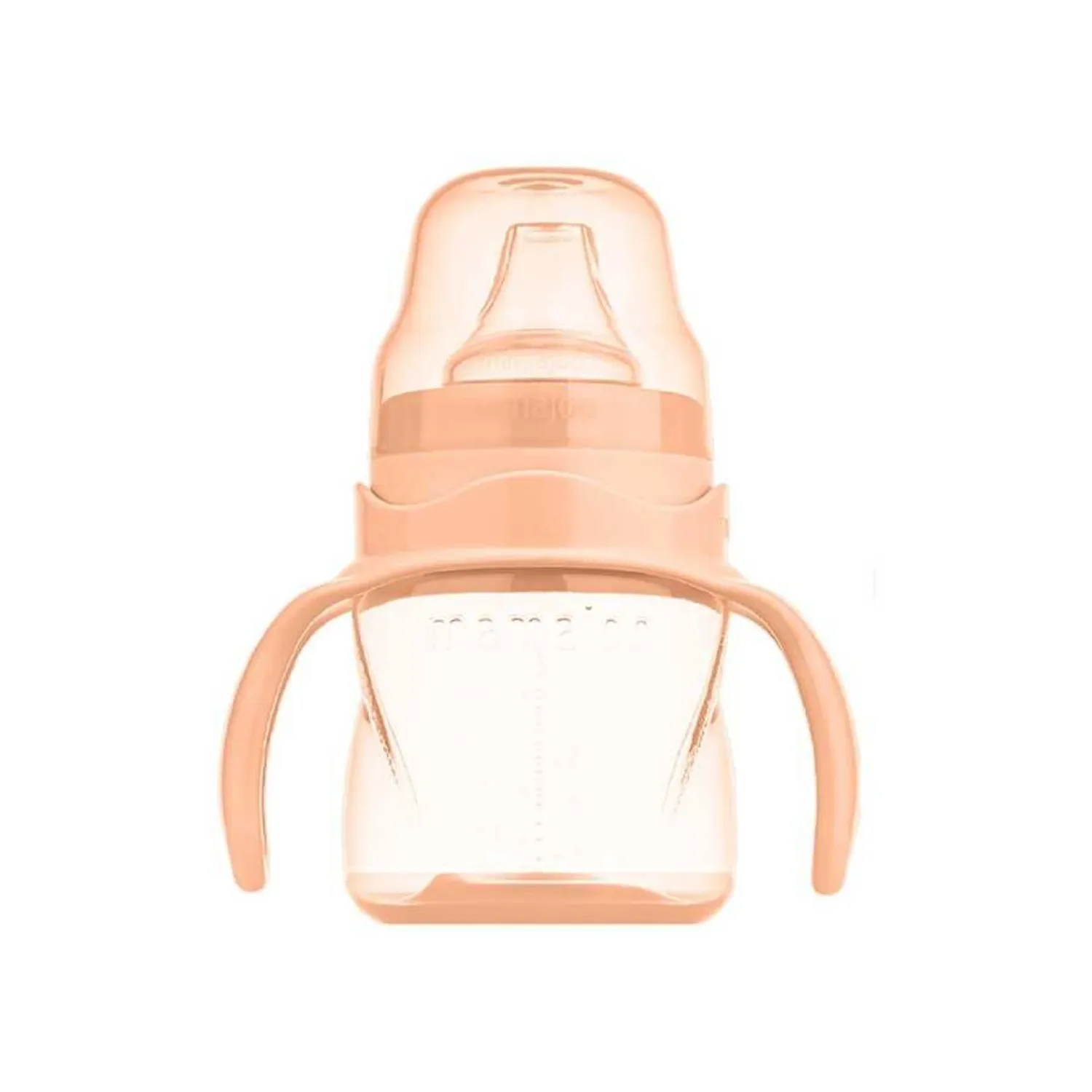 Mamajoo Kulplu Akıtmaz Eğitici Bardak 160 ml&Anti Kolik Uç Powder Blush