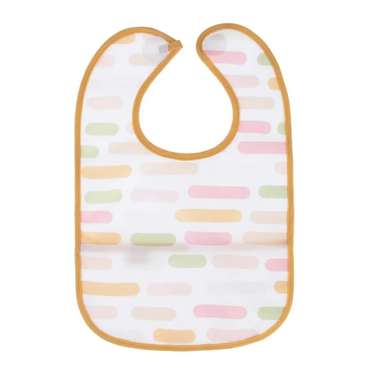 Babyjem Leke Tutmaz Önlük Pastel Şeritler