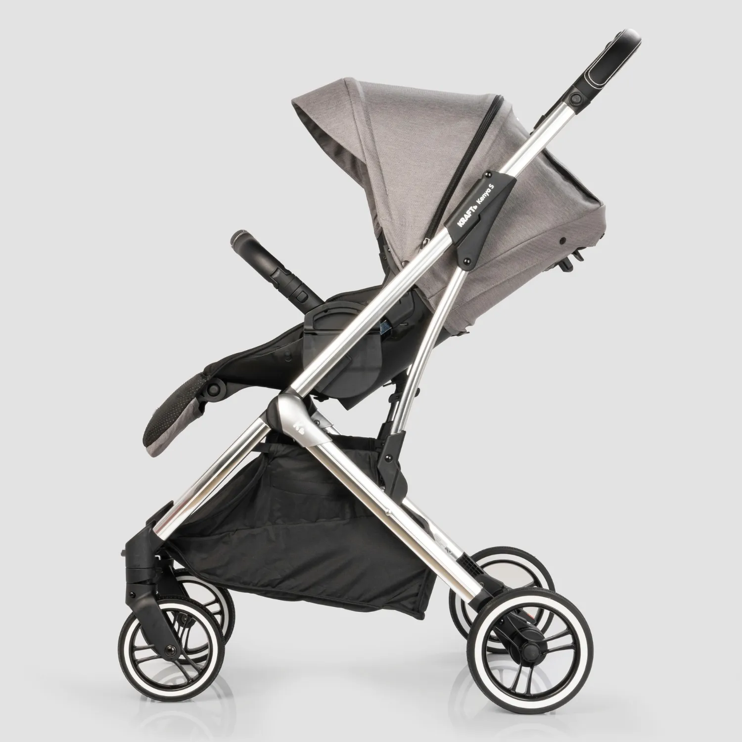 Kraft Kenya S Travel Sistem Bebek Arabası Grey