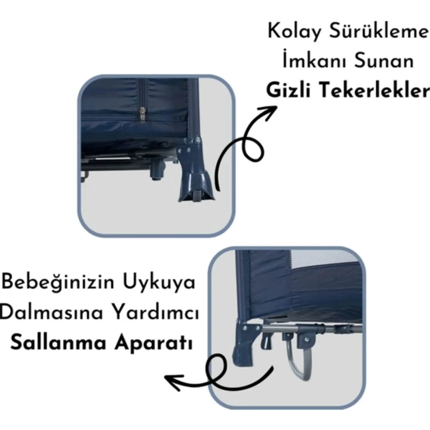 Sunny Baby 9156 Seul Oyun Parkı 70x120 cm Lacivert