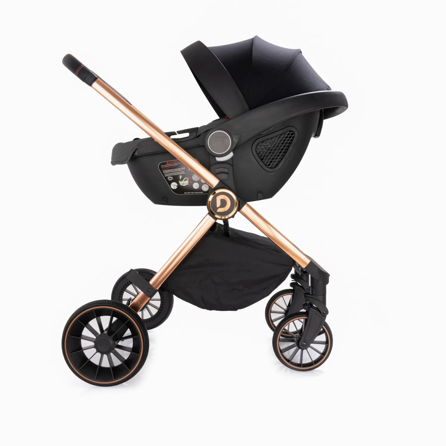 Duux Pro Max 2 Travel Sistem Bebek Arabası Green