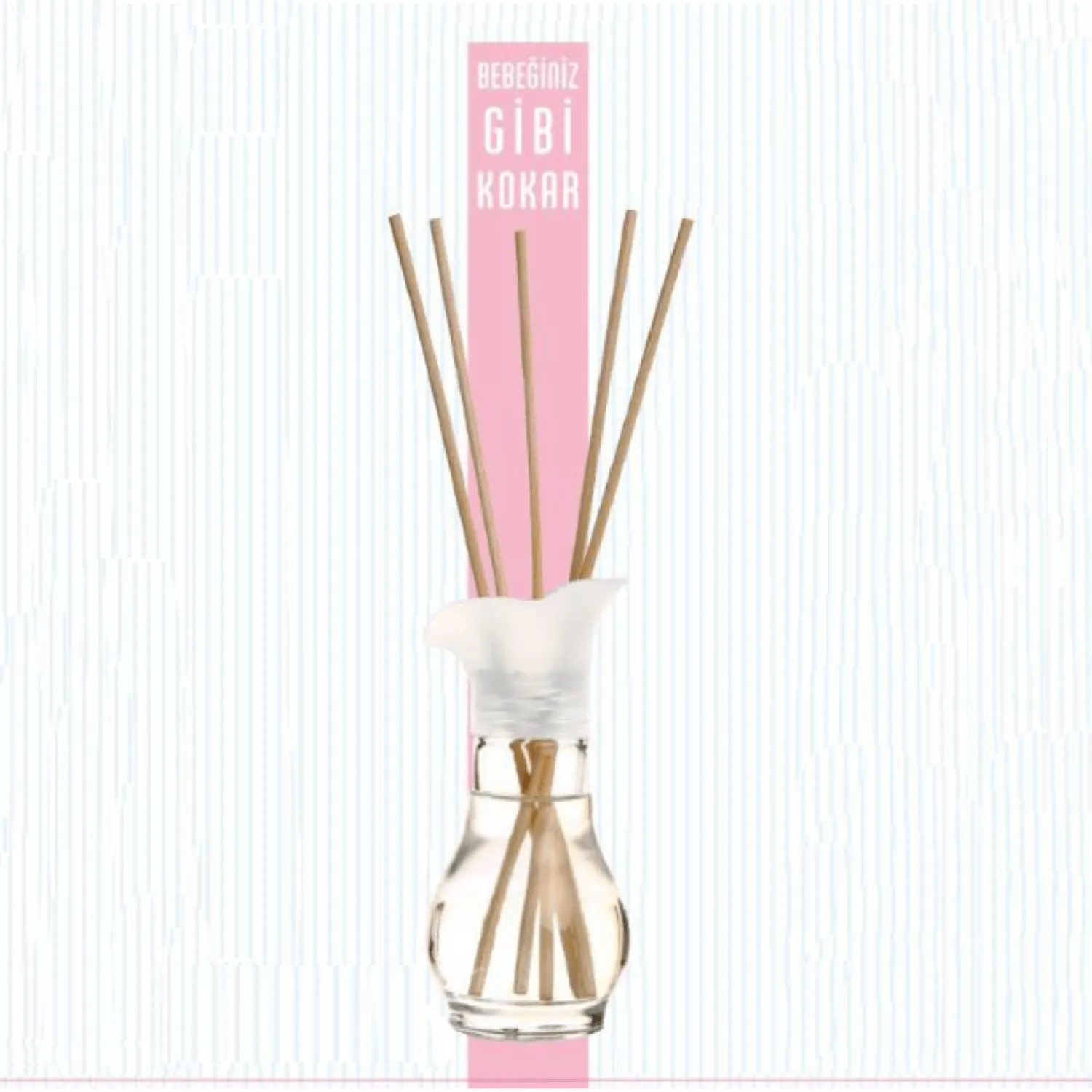 Baby Mall Bambu Çubuklu Oda Parfümü 50ml Pembe 