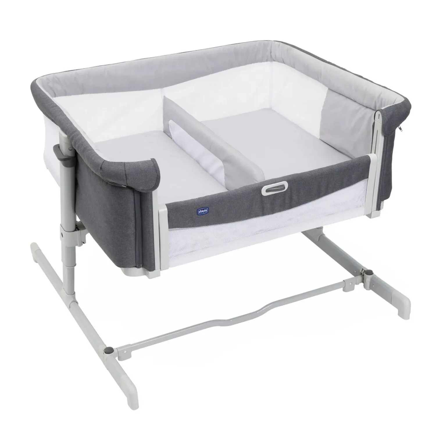 Chicco Next2Me Twin İkiz Anne Yanı Beşik Magnet Grey