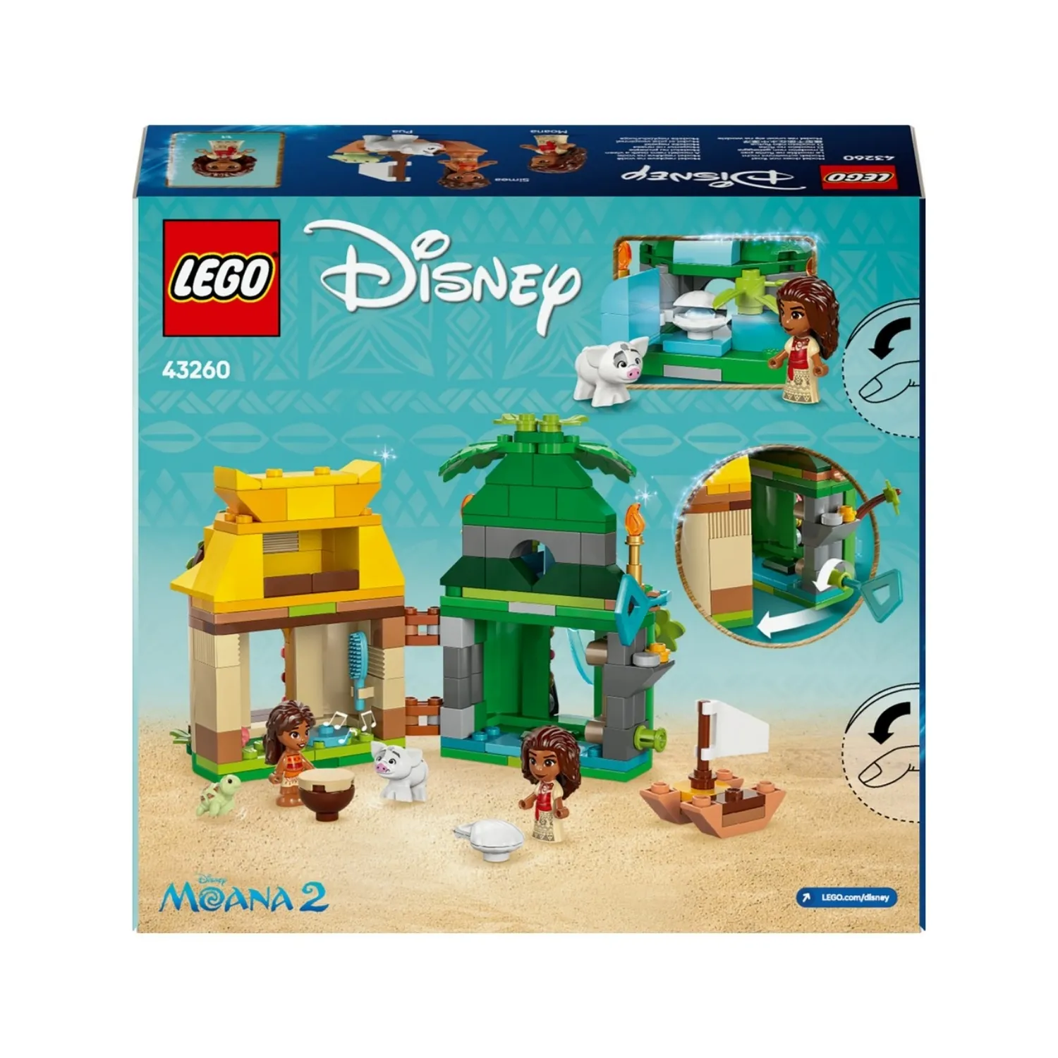 LEGO Disney Moana’nın Ada Evi 43260