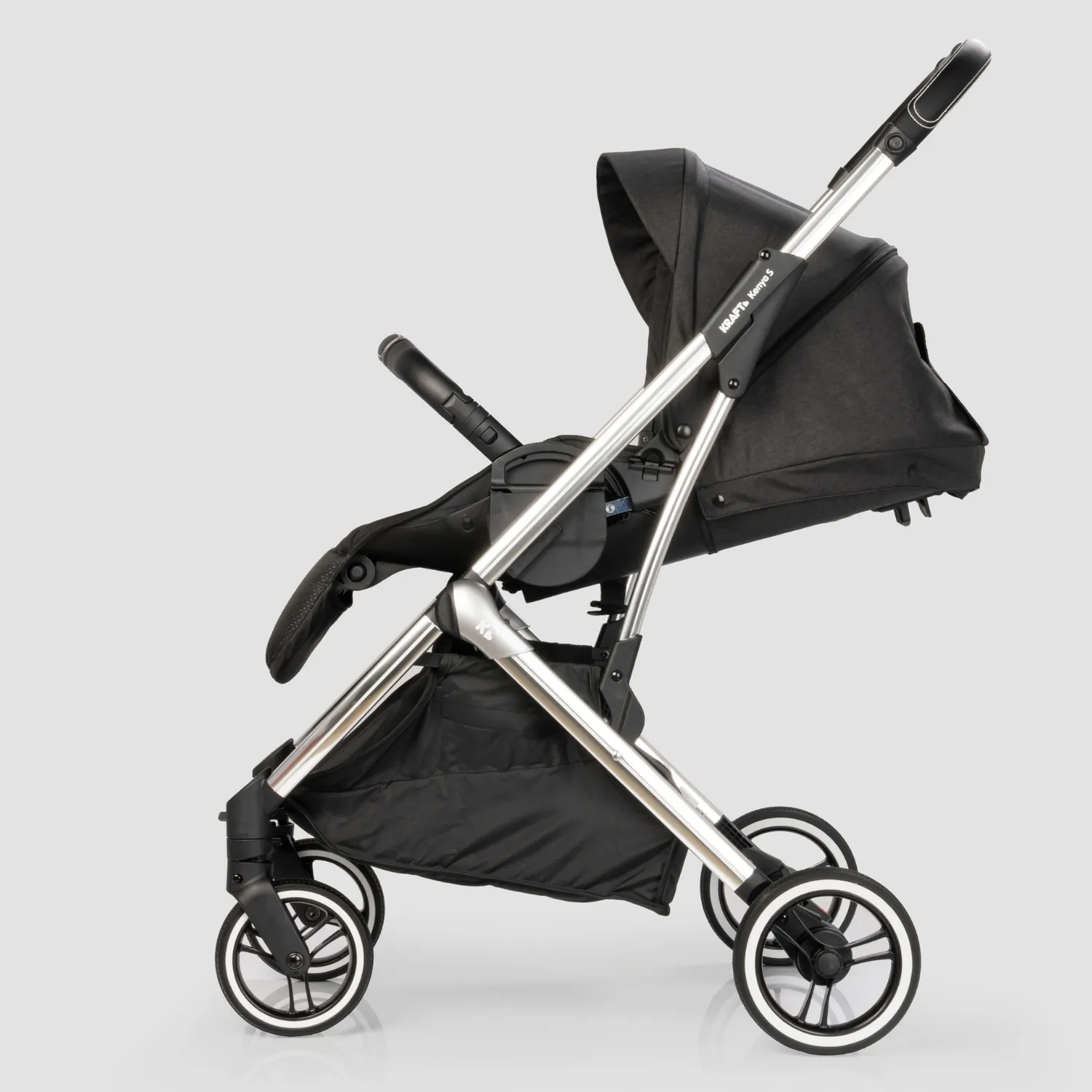 Kraft Kenya S Travel Sistem Bebek Arabası Black