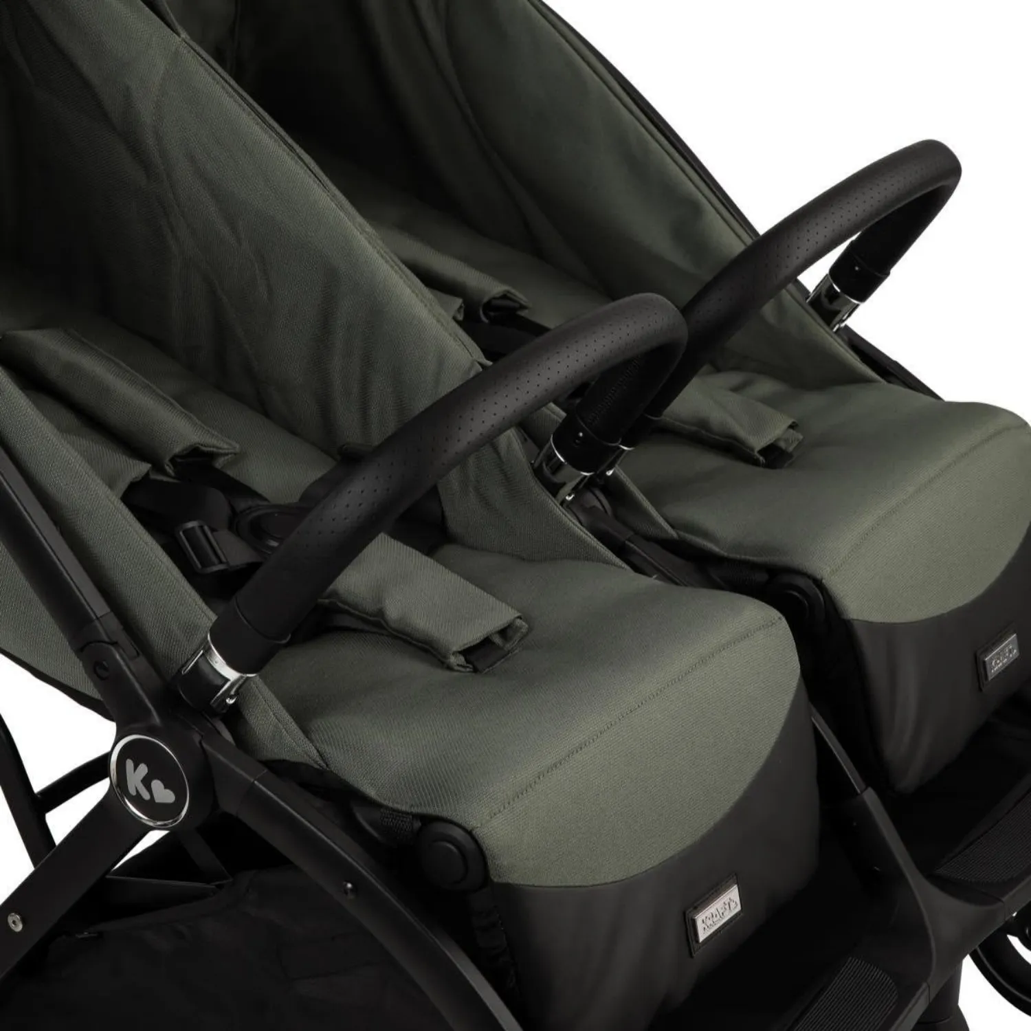 Kraft Duplo İkiz Bebek Arabası Green