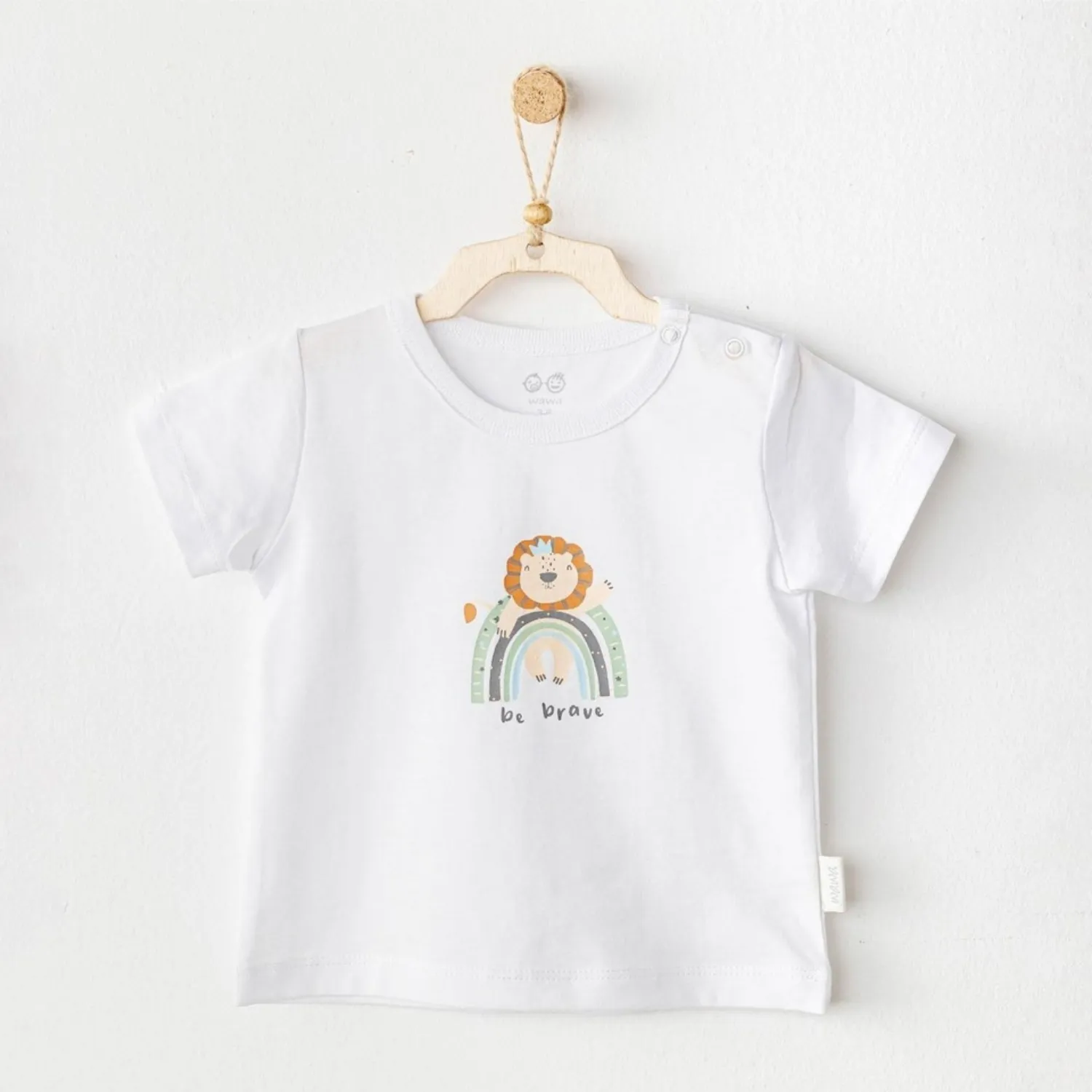 Andy Wawa T-Shirt Casual Beyaz