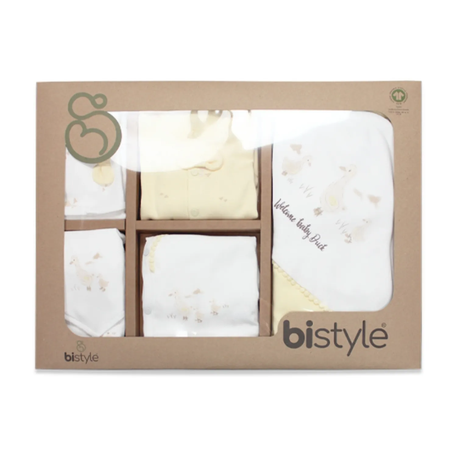 Bibaby Hastane Çıkışı 10lu Welcome Baby Duck Sarı - Ekru
