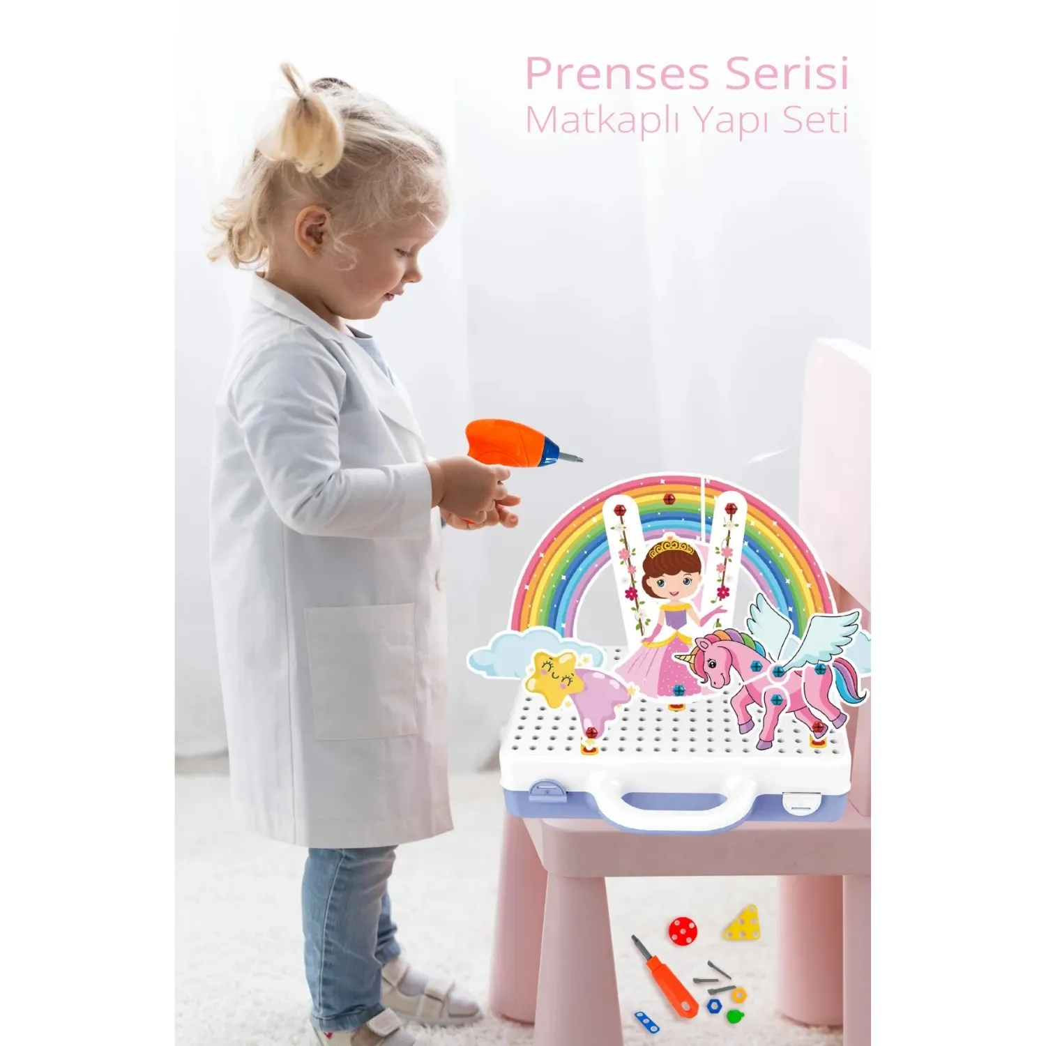 Eğitici Matkap Seti Unicorn 3D Stem Creative